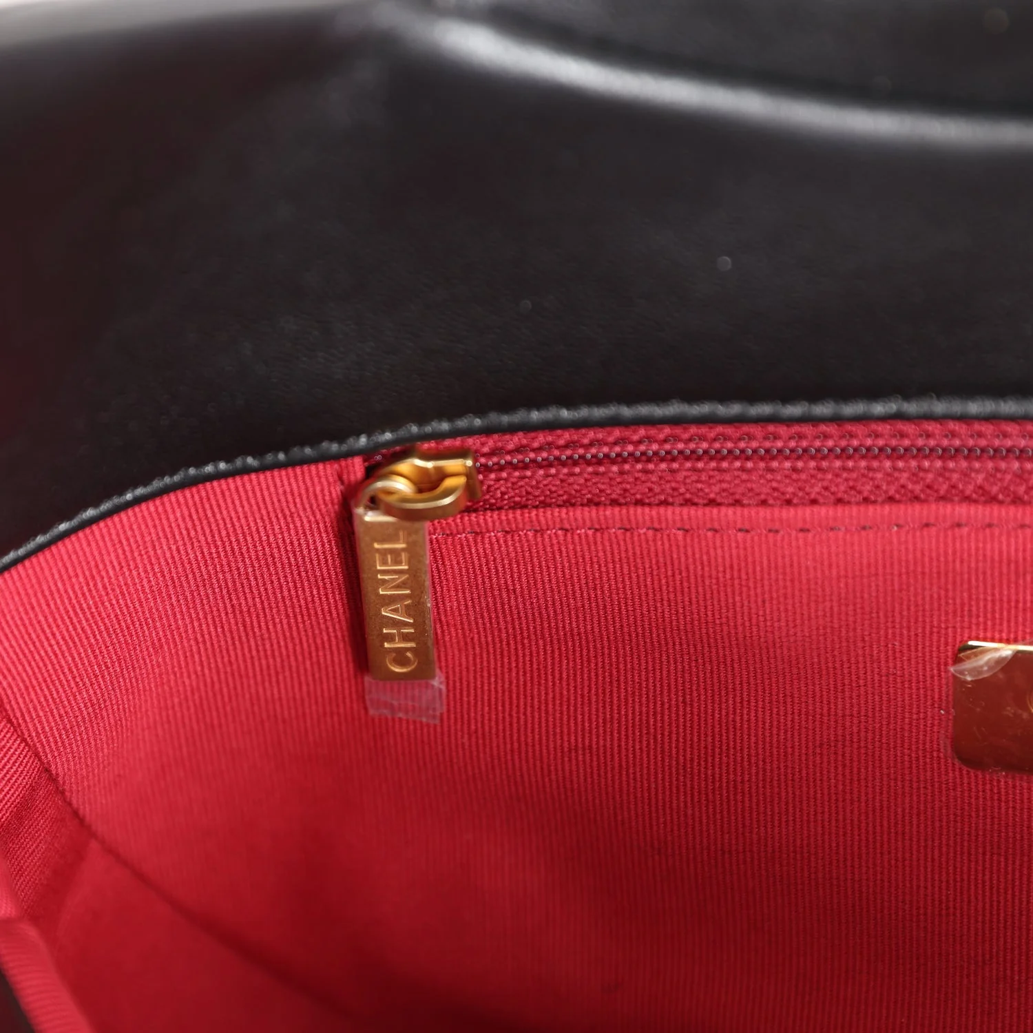 Chanel 19 Hobo Bag Black Lambskin Mixed Metal Hardware - Image 9