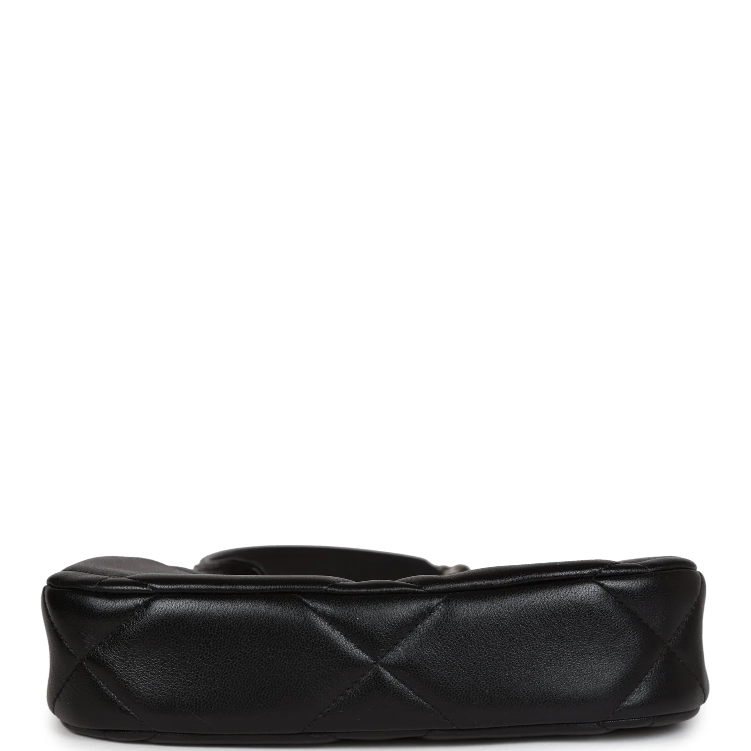 Chanel 19 Hobo Chain Bag Black Calfskin Mixed Metal Hardware - Image 6