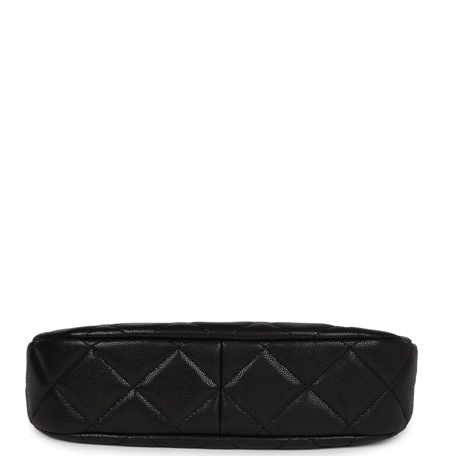 Chanel Hobo Bag Black Shiny Caviar Brushed Gold Hardware - Image 6