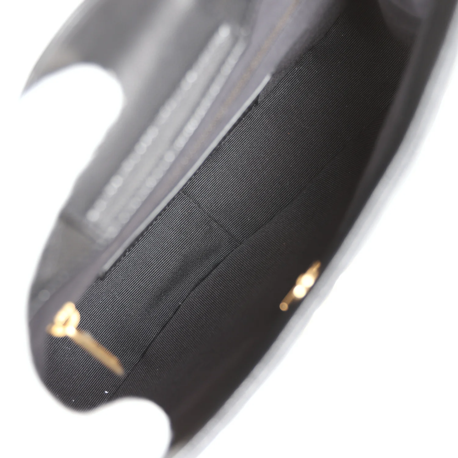 Chanel Hobo Bag Black Shiny Caviar Brushed Gold Hardware - Image 7