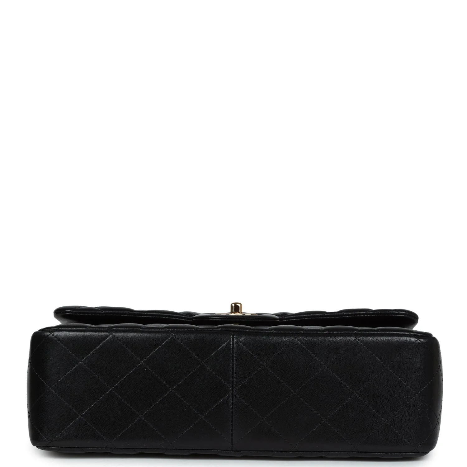 Chanel Jumbo Classic Double Flap Black Lambskin Gold Hardware - Image 6