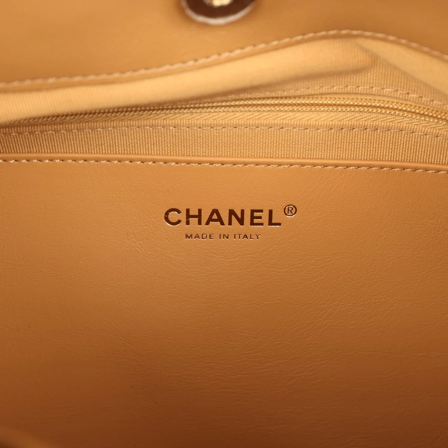 Chanel Maxi Hobo Bag Beige Suede Antique Gold Hardware - Image 9