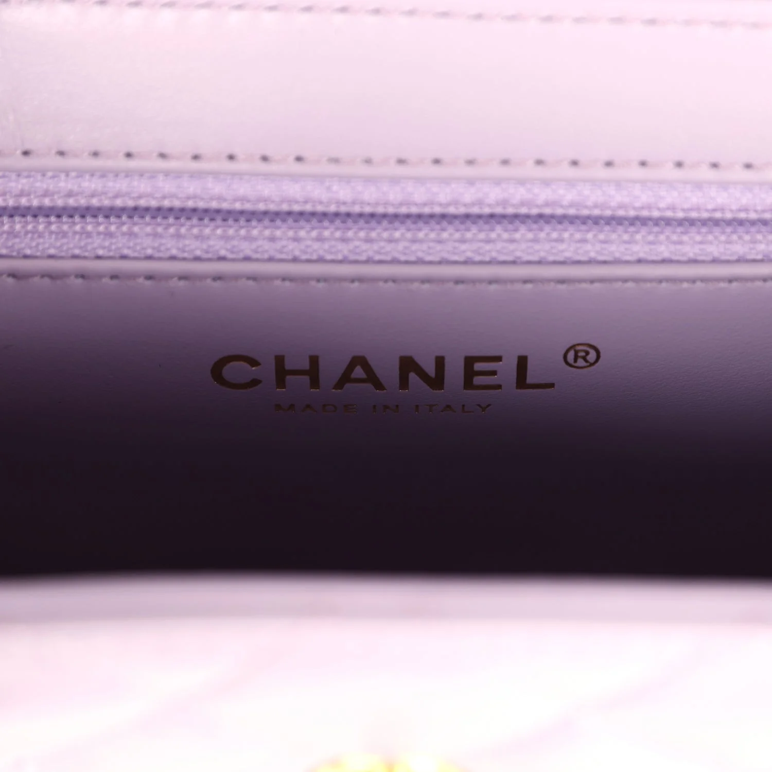 Chanel Small Kelly Shopper Light Purple Shiny Aged Calfskin Brushed Gold Hardware - Image 9
