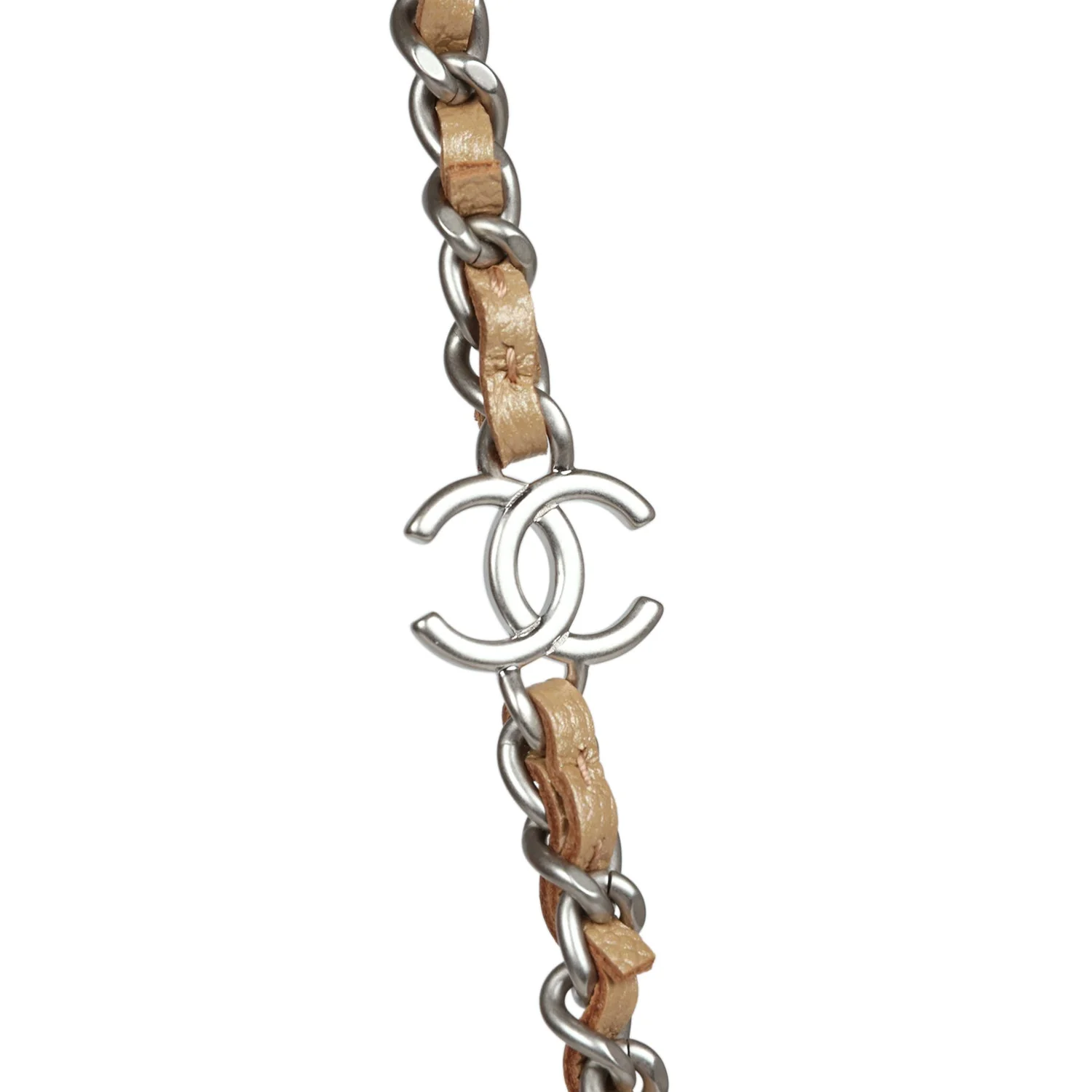 Chanel Wallet On Chain WOC Beige Iridescent Caviar Silver Hardware - Image 10