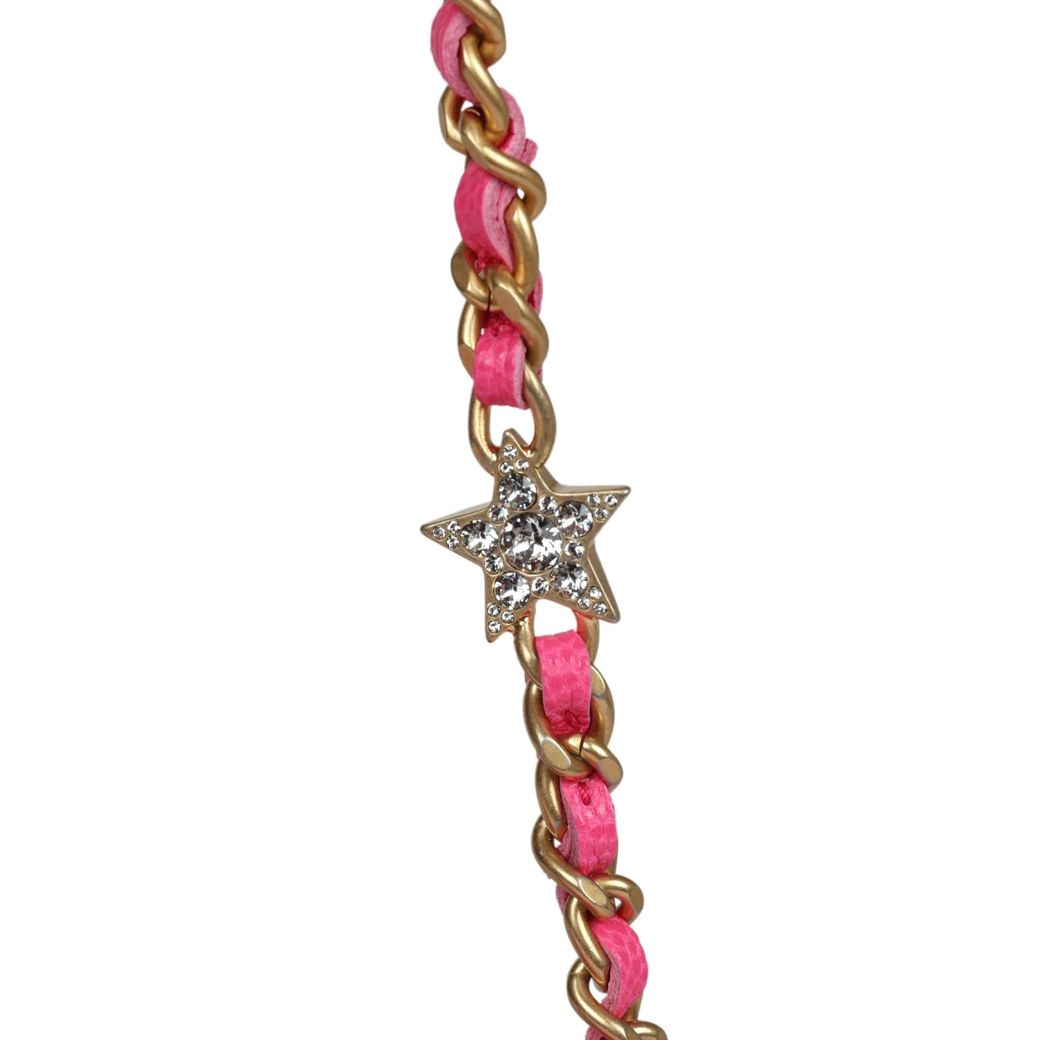 Chanel Wallet on Chain WOC Fuchsia Caviar Antique Gold Hardware - Image 11