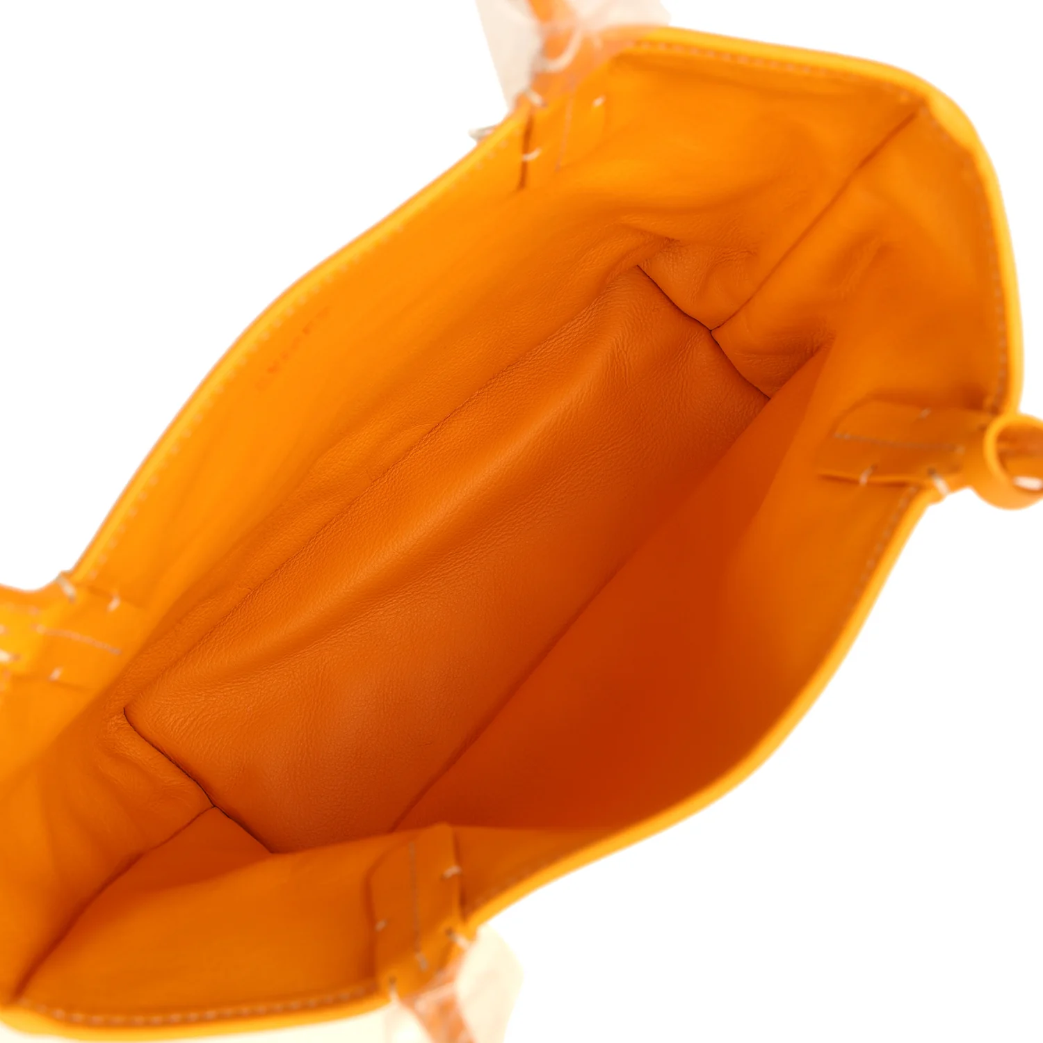 Goyard Goyardine Yellow Anjou Mini Bag Palladium Hardware - Image 8