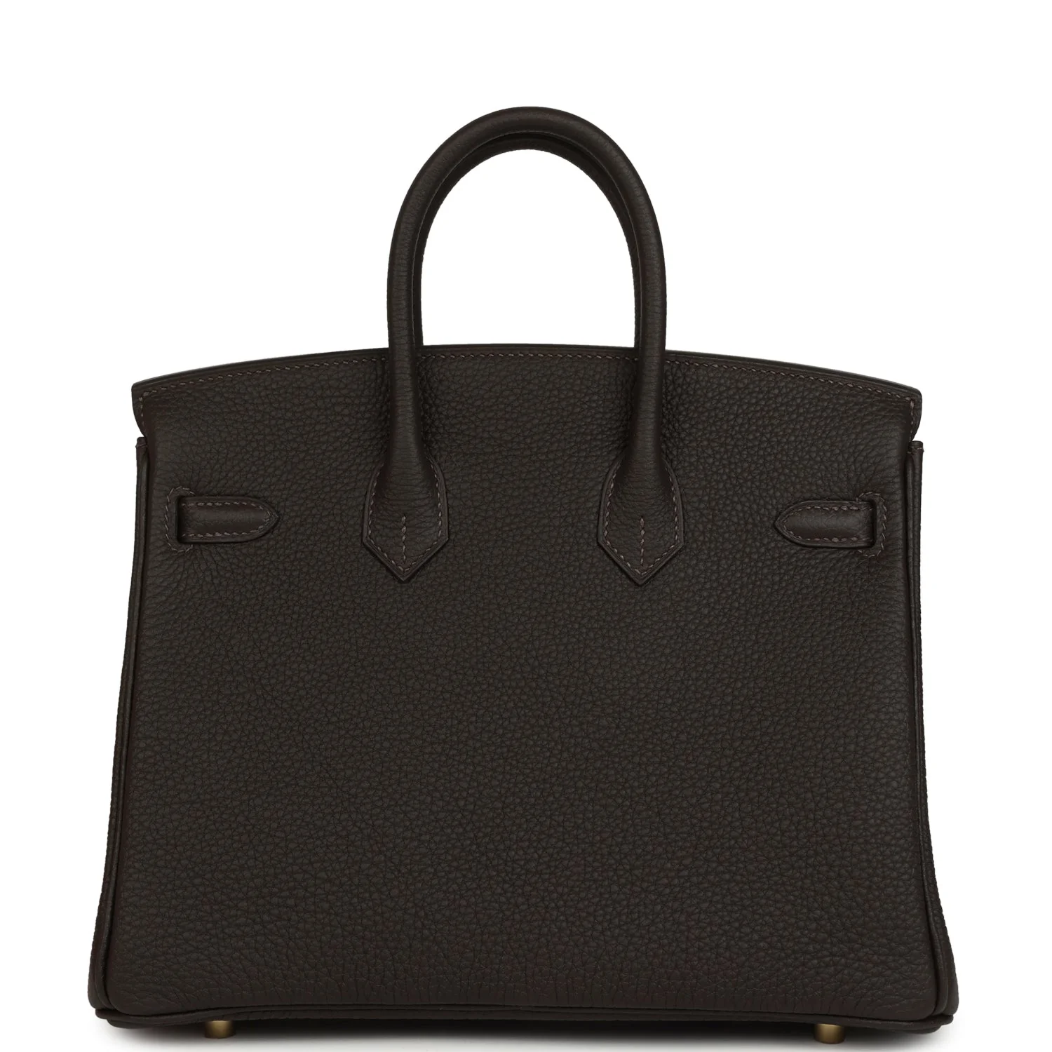 Hermes Birkin 25 Bai-Brun Togo Gold Hardware - Image 4
