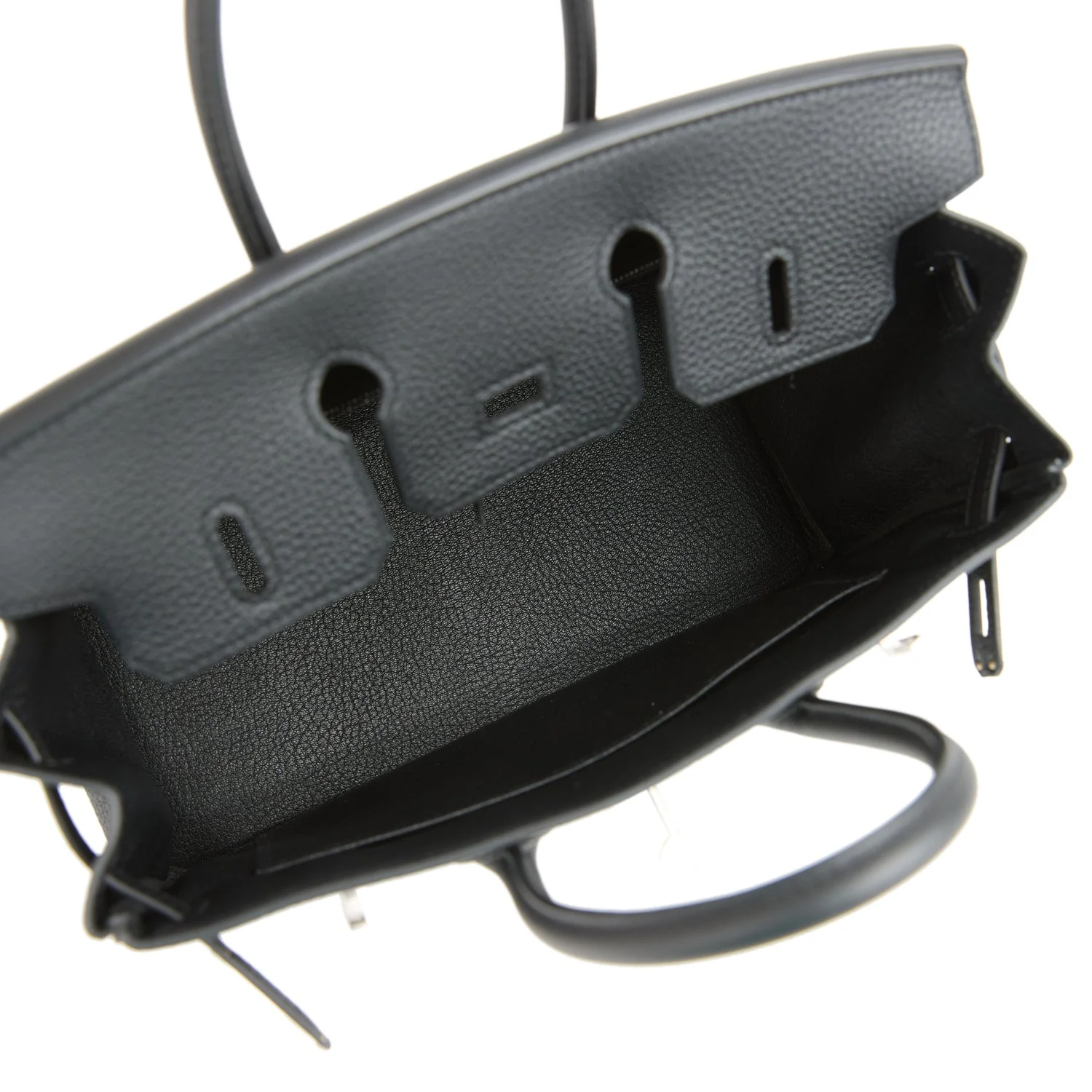 Hermes Birkin 25 Black Togo Brushed Palladium Hardware - Image 8