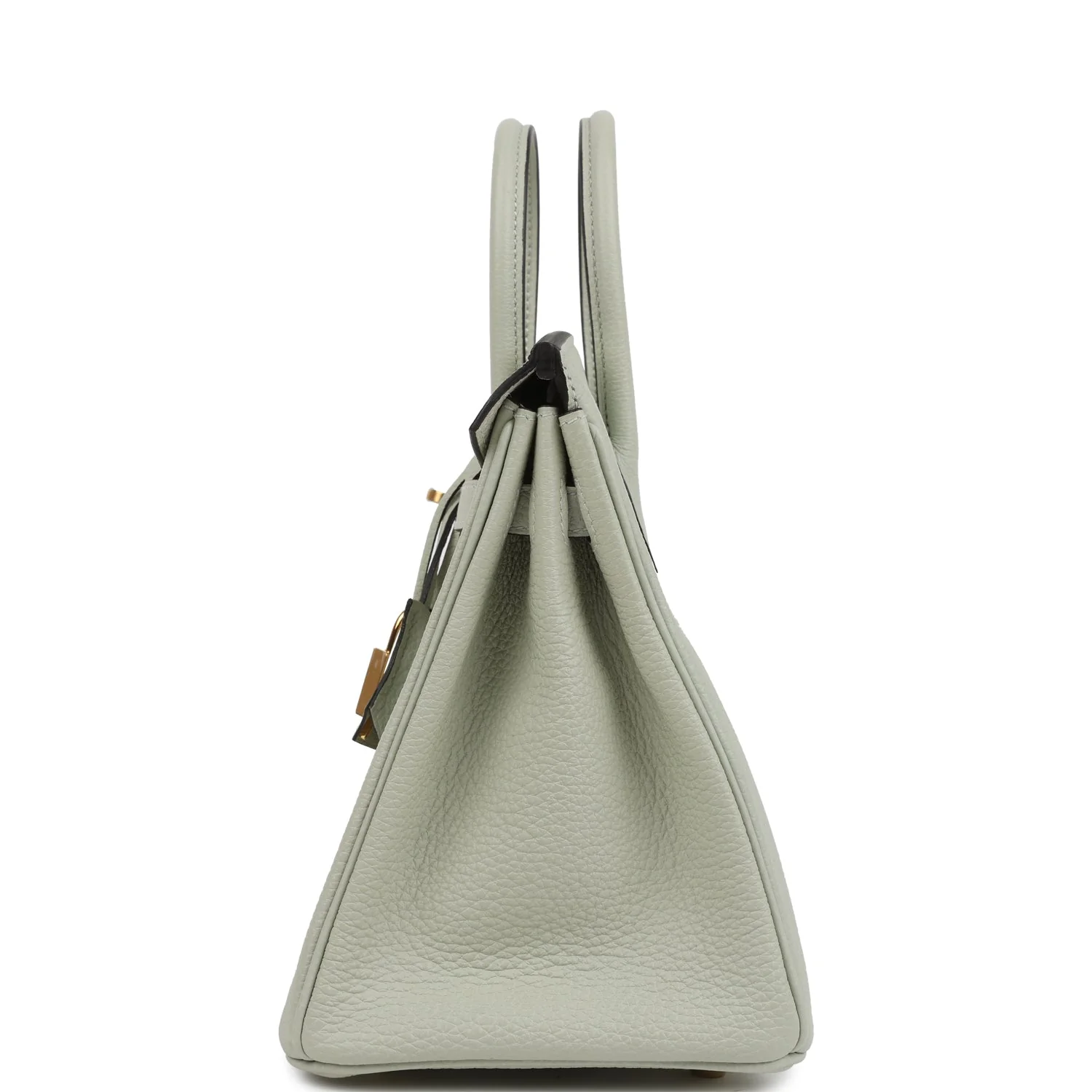 Hermes Birkin 25 Gris Neve Togo Gold Hardware - Image 3