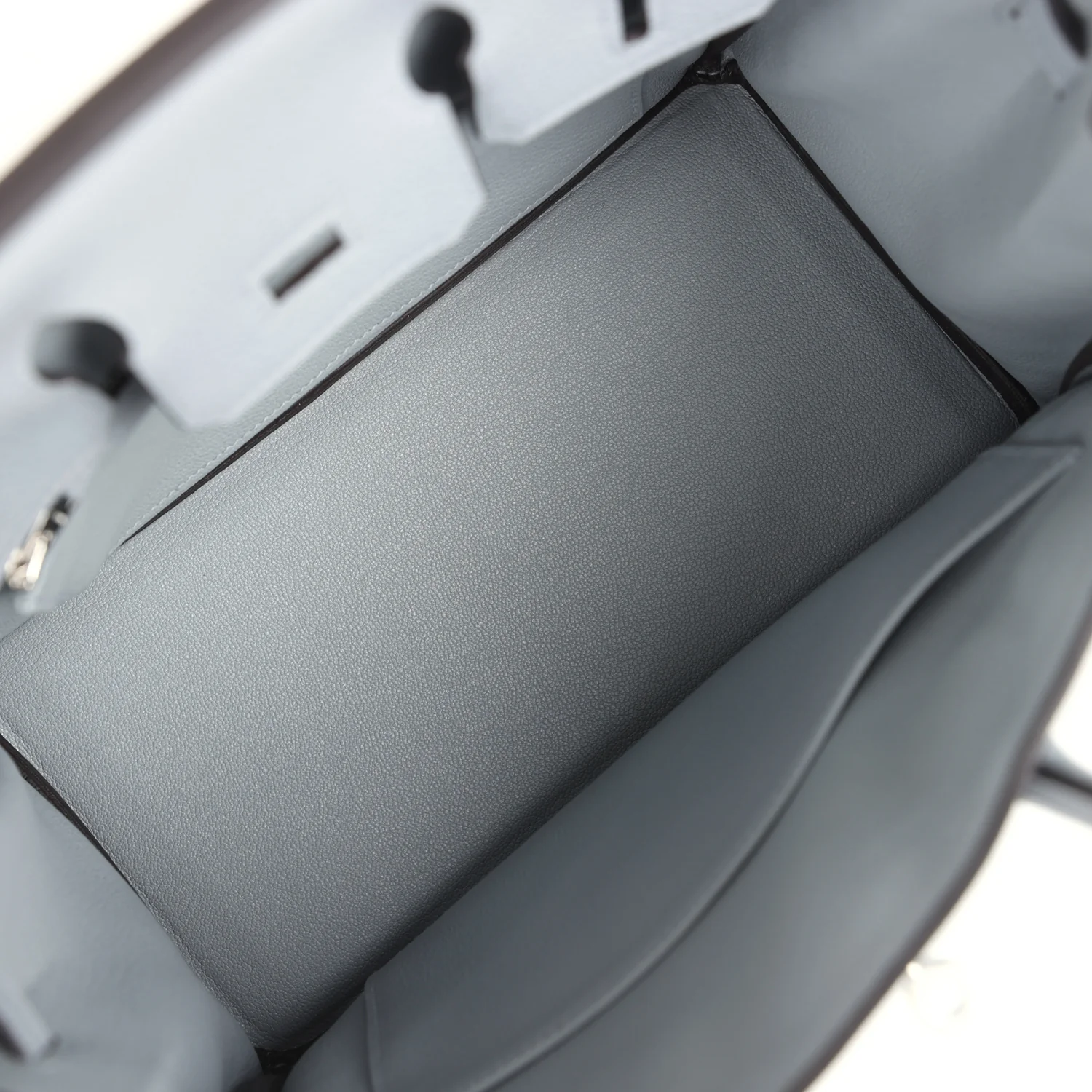 Hermes Birkin 25 Gris Pantin Togo Palladium Hardware - Image 8