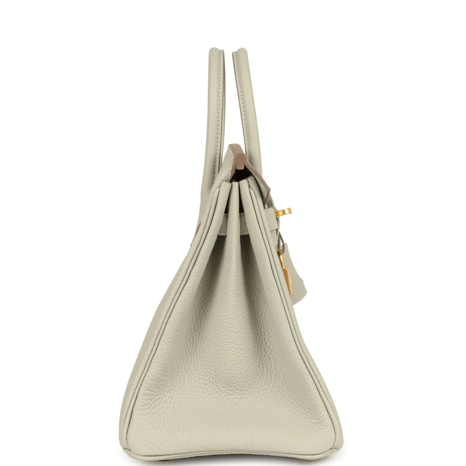 Hermes Birkin 25 Gris Perle Togo Gold Hardware - Image 3