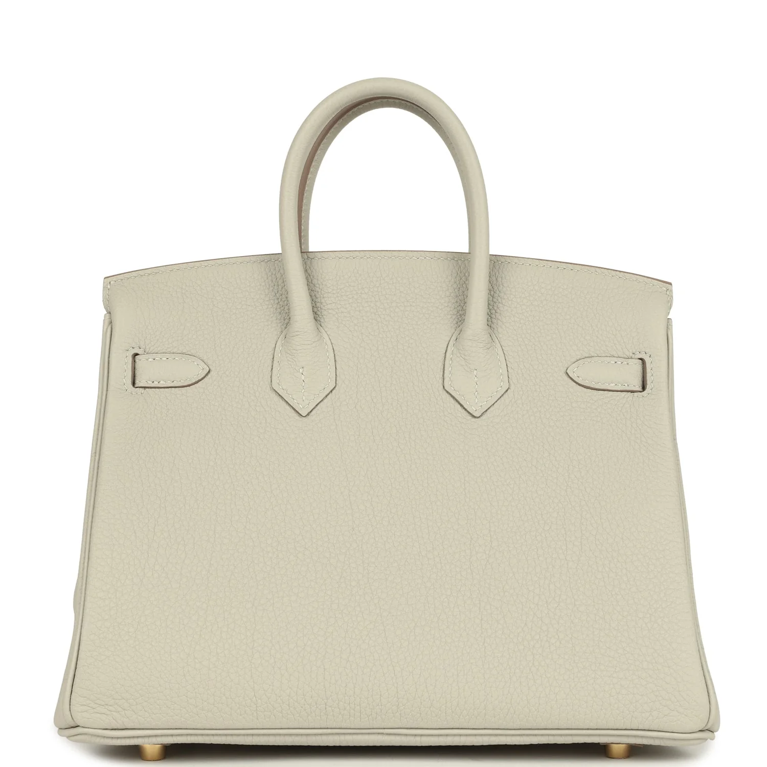 Hermes Birkin 25 Gris Perle Togo Gold Hardware - Image 4