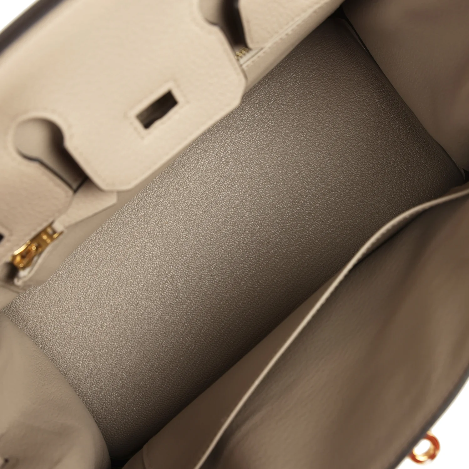 Hermes Birkin 25 Gris Tourterelle Togo Gold Hardware - Image 8