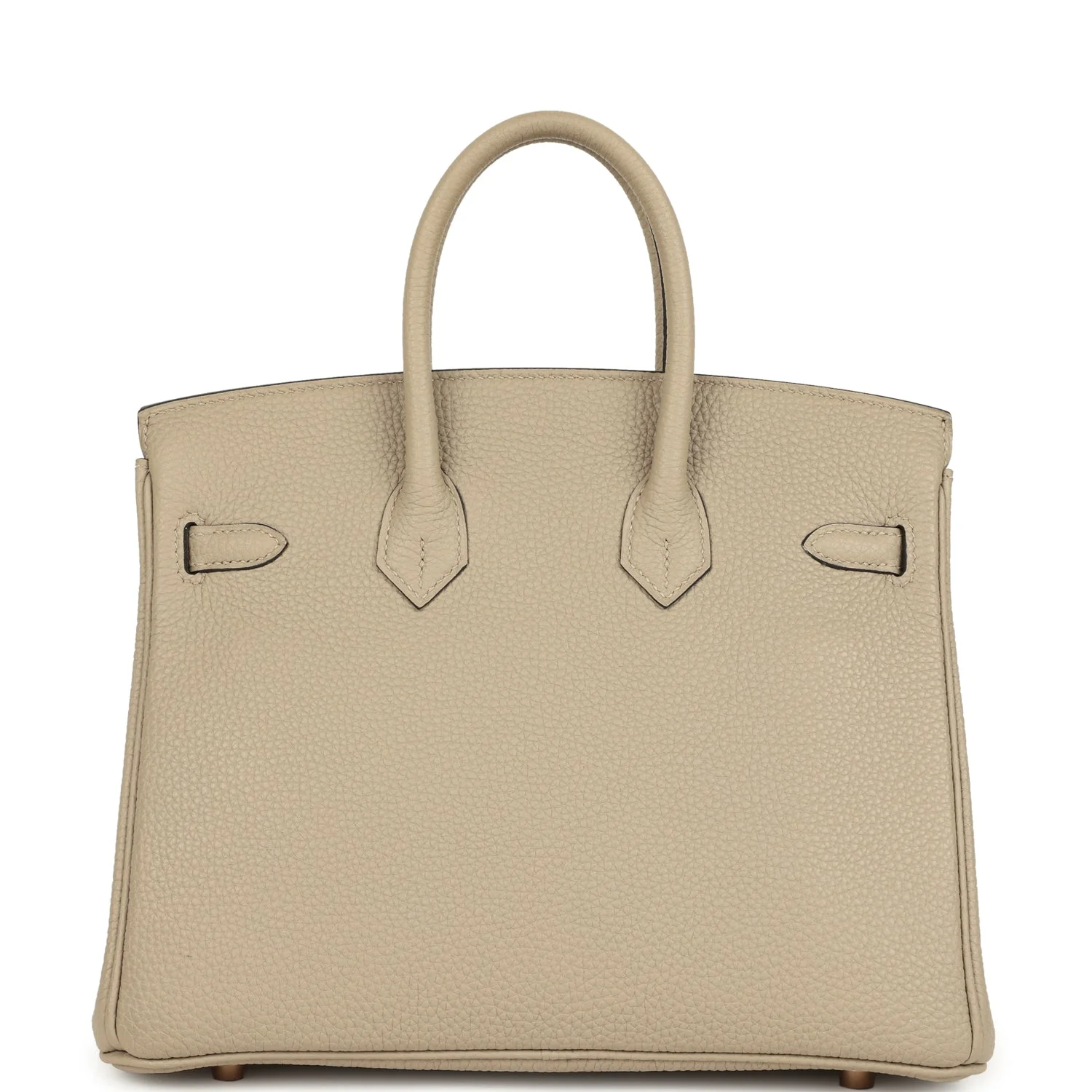 Hermes Birkin 25 Gris Tourterelle Togo Rose Gold Hardware - Image 4