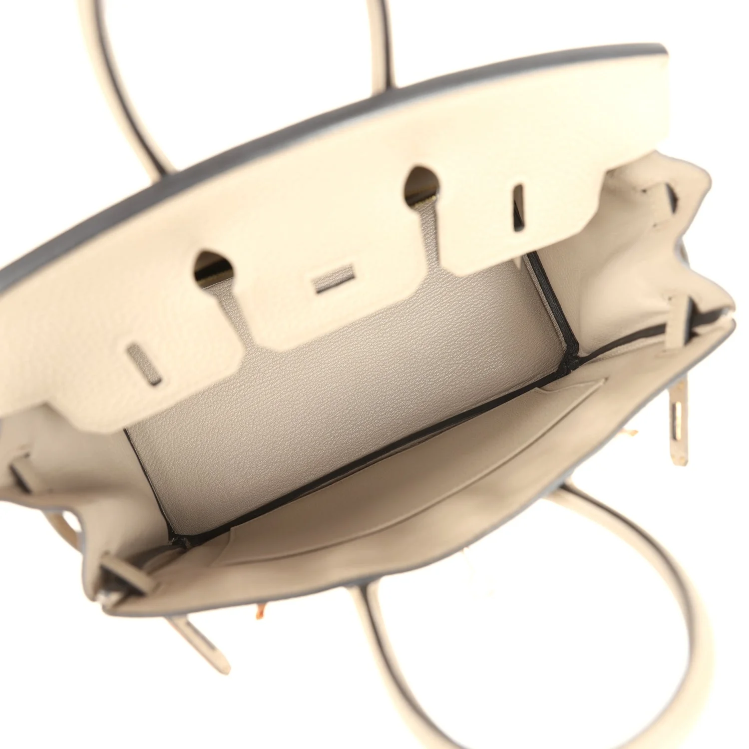 Hermes Birkin 25 Gris Tourterelle Togo Rose Gold Hardware - Image 8