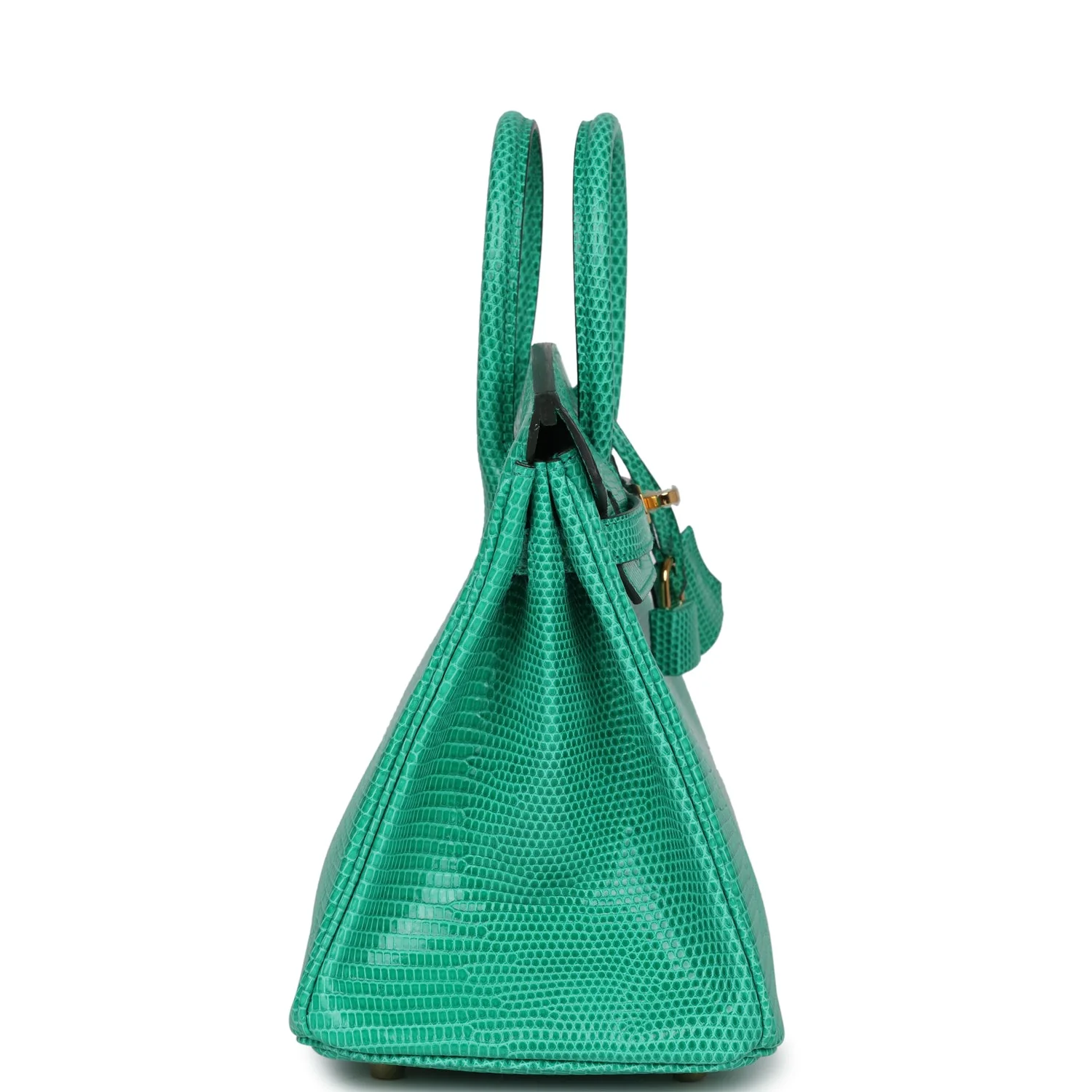 Hermes Birkin 25 Menthe Varanus Niloticus Lizard Gold Hardware - Image 3