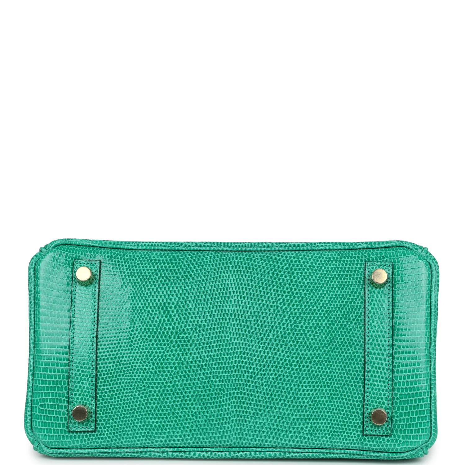 Hermes Birkin 25 Menthe Varanus Niloticus Lizard Gold Hardware - Image 6