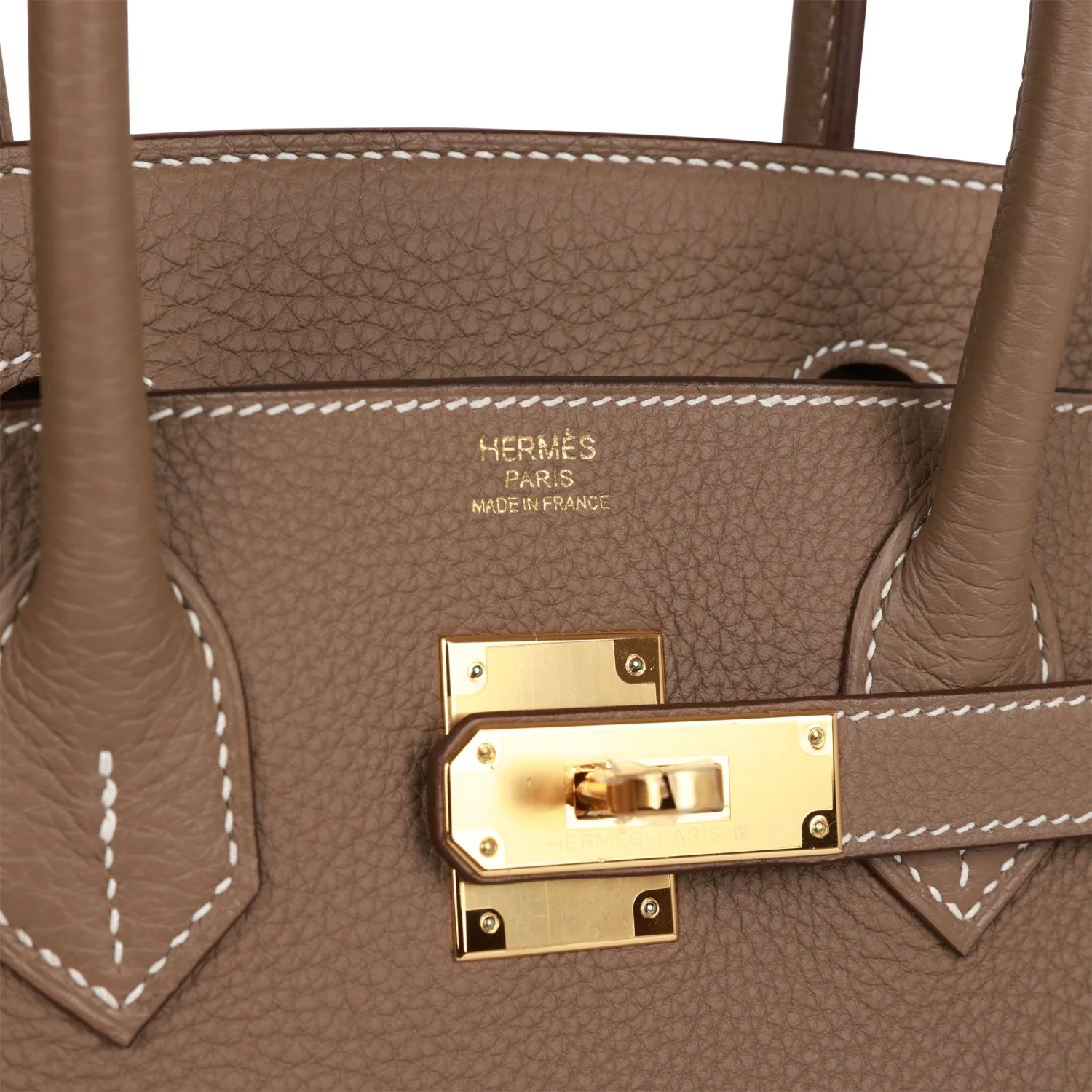 Hermes Birkin 30 Etoupe Togo Gold Hardware - Image 7