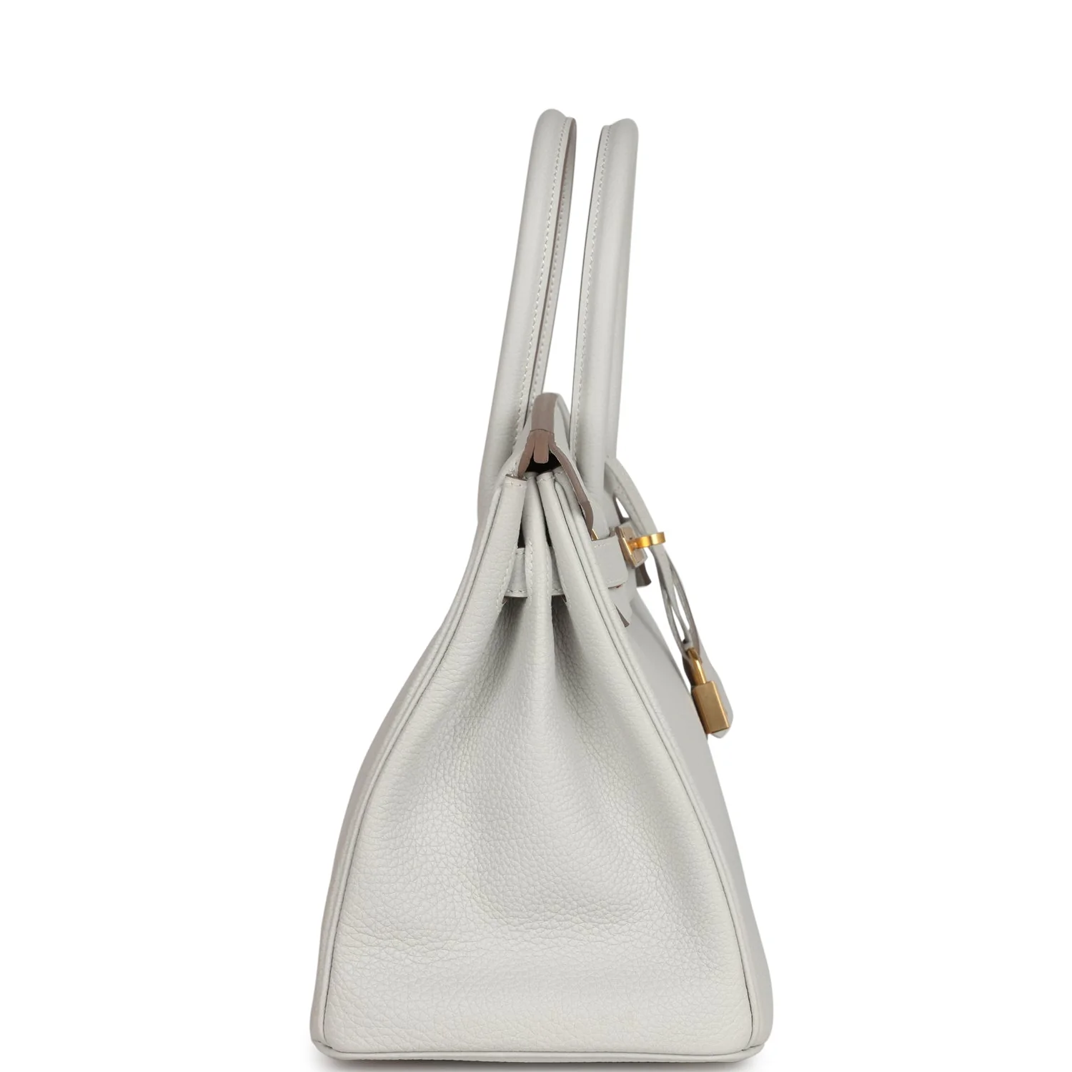 Hermes Birkin 30 Gris Perle Togo Gold Hardware - Image 3