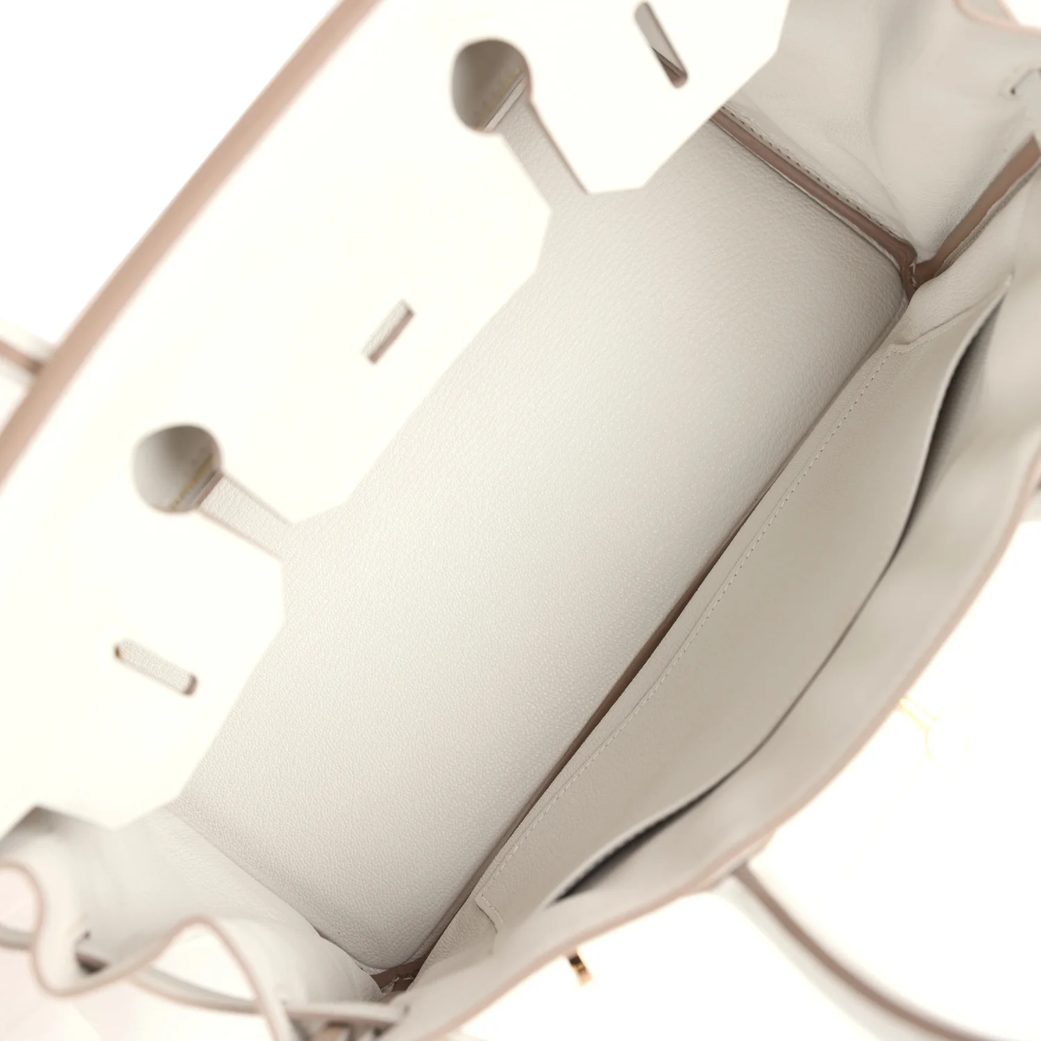 Hermes Birkin 30 Gris Perle Togo Gold Hardware - Image 8