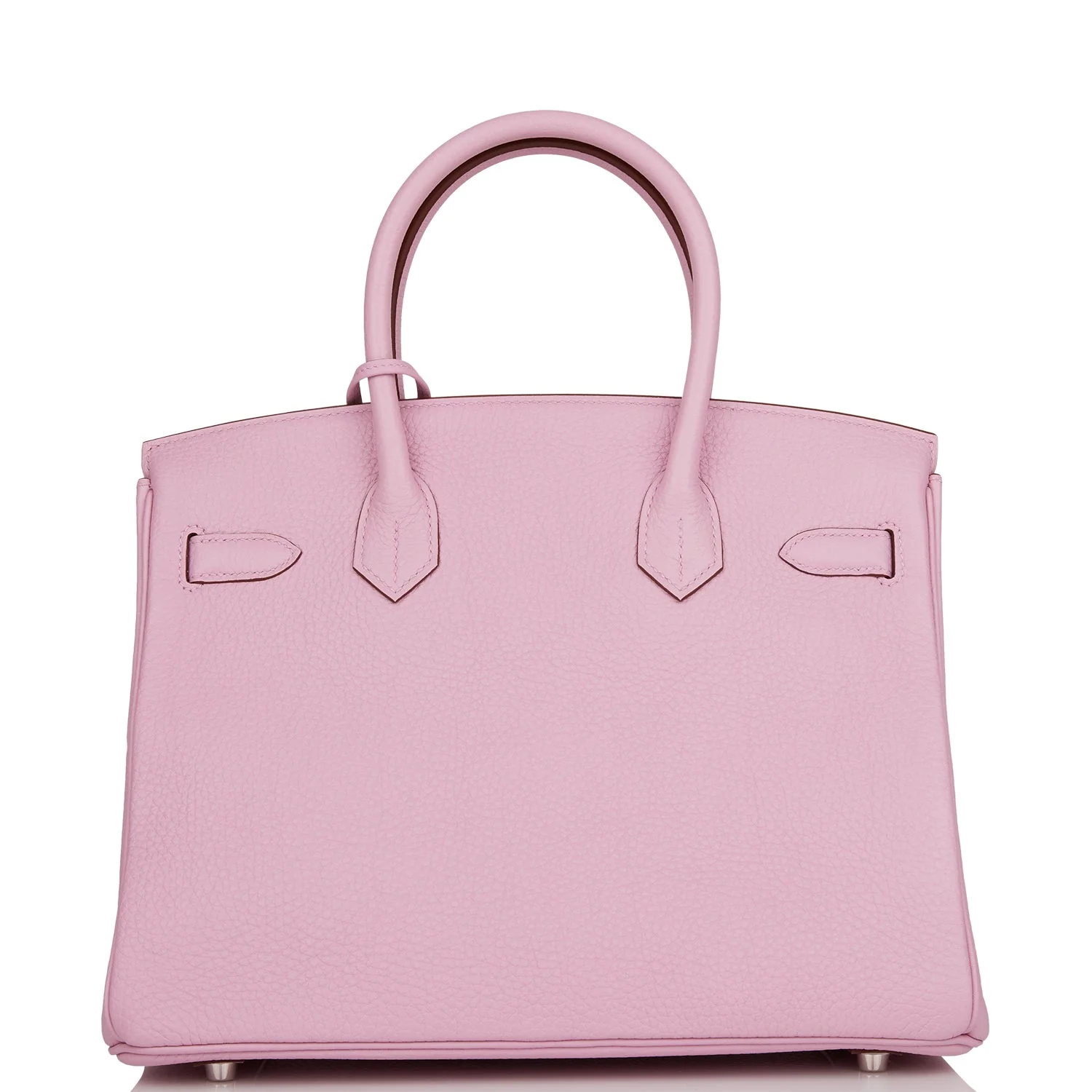 Hermes Birkin 30 Mauve Sylvestre Clemence Palladium Hardware - Image 4