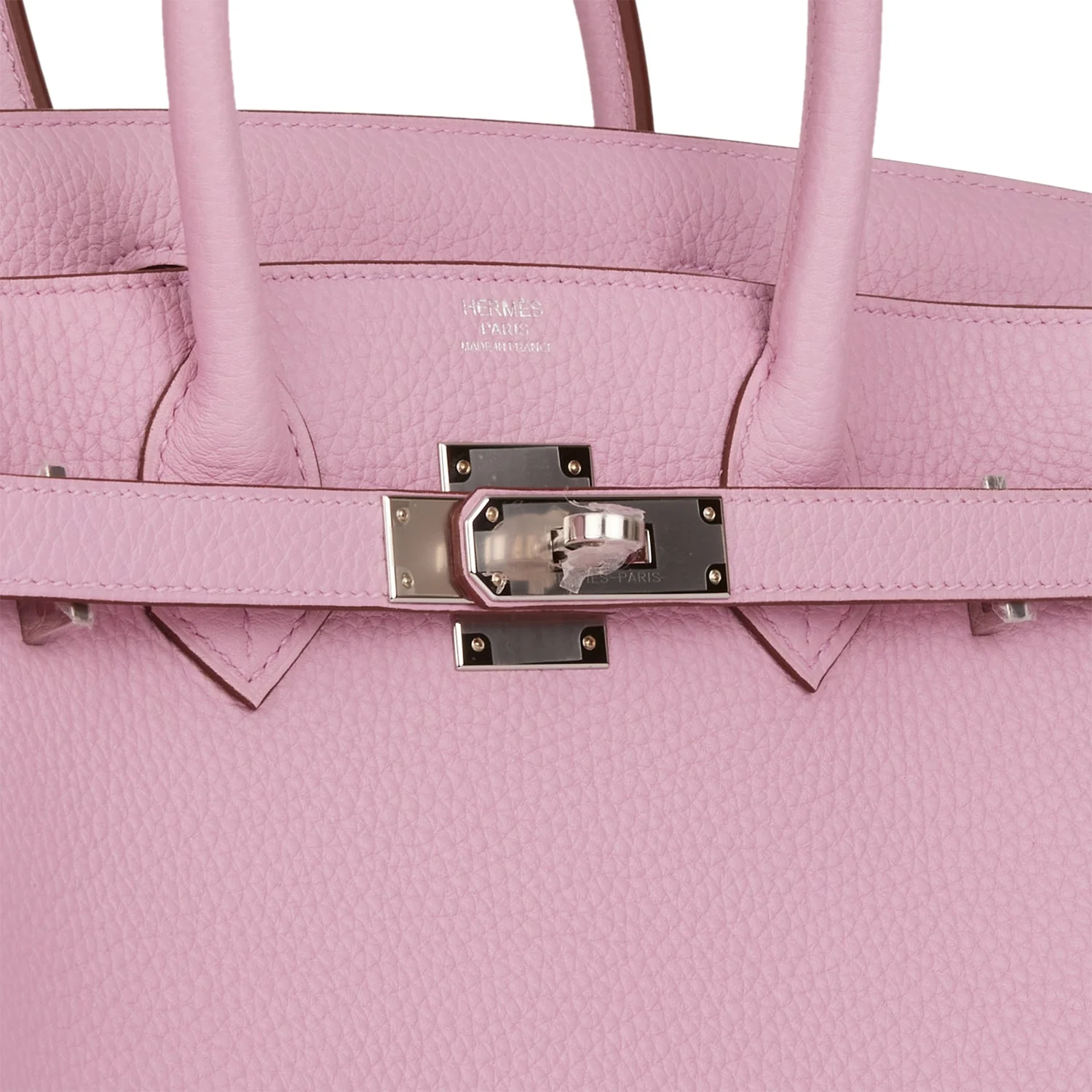Hermes Birkin 30 Mauve Sylvestre Clemence Palladium Hardware - Image 7