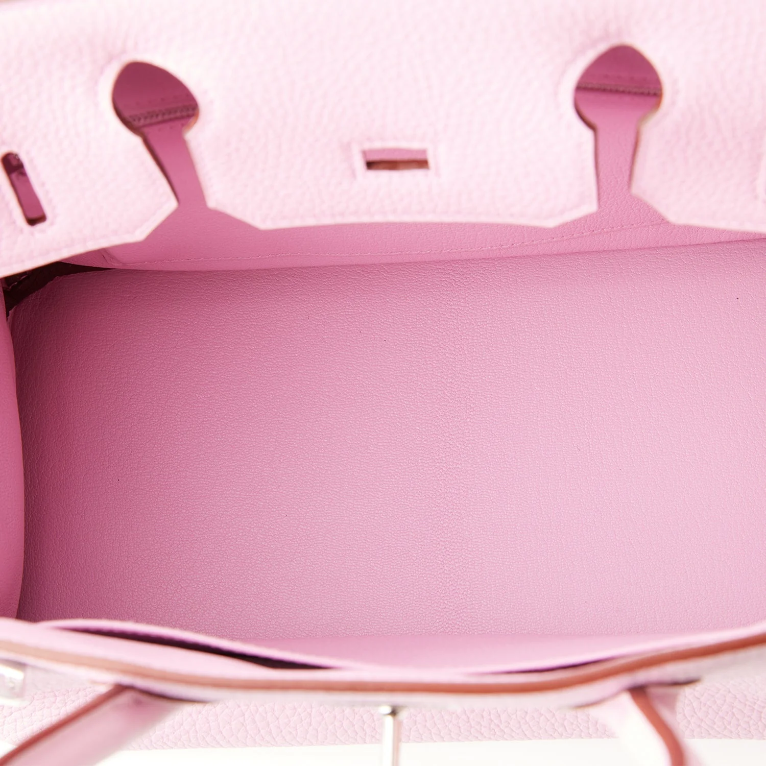 Hermes Birkin 30 Mauve Sylvestre Clemence Palladium Hardware - Image 8