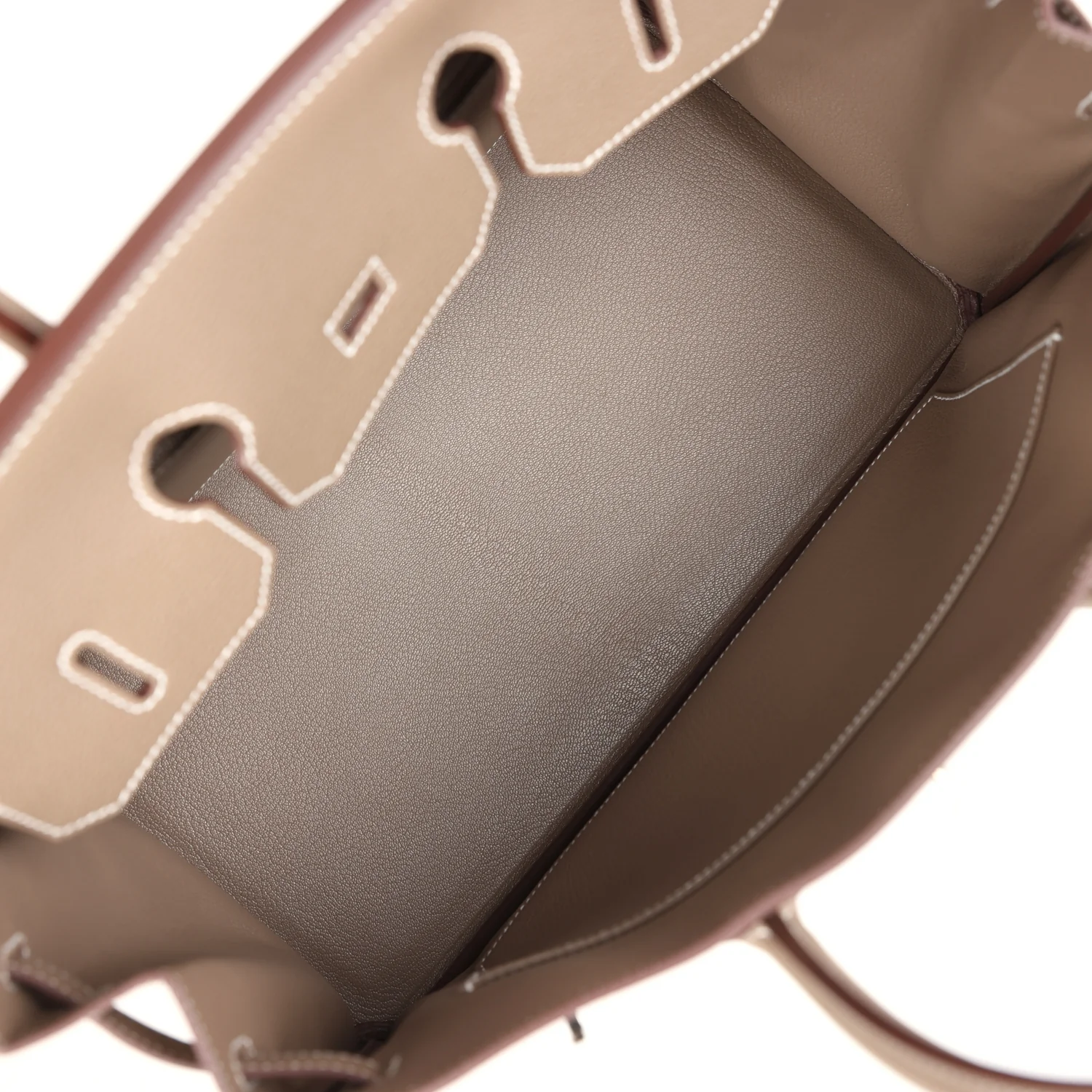 Hermes Birkin 35 Etoupe Togo Palladium Hardware - Image 8