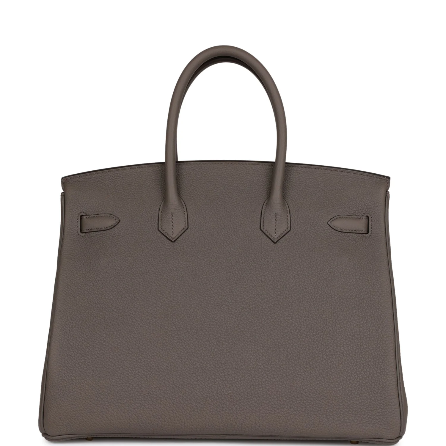 Hermes Birkin 35 Etain Togo Gold Hardware - Image 4