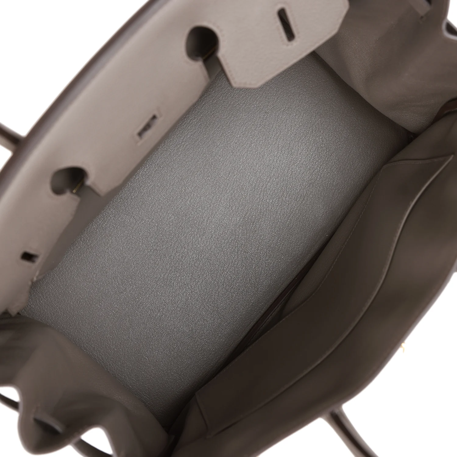 Hermes Birkin 35 Etain Togo Gold Hardware - Image 8