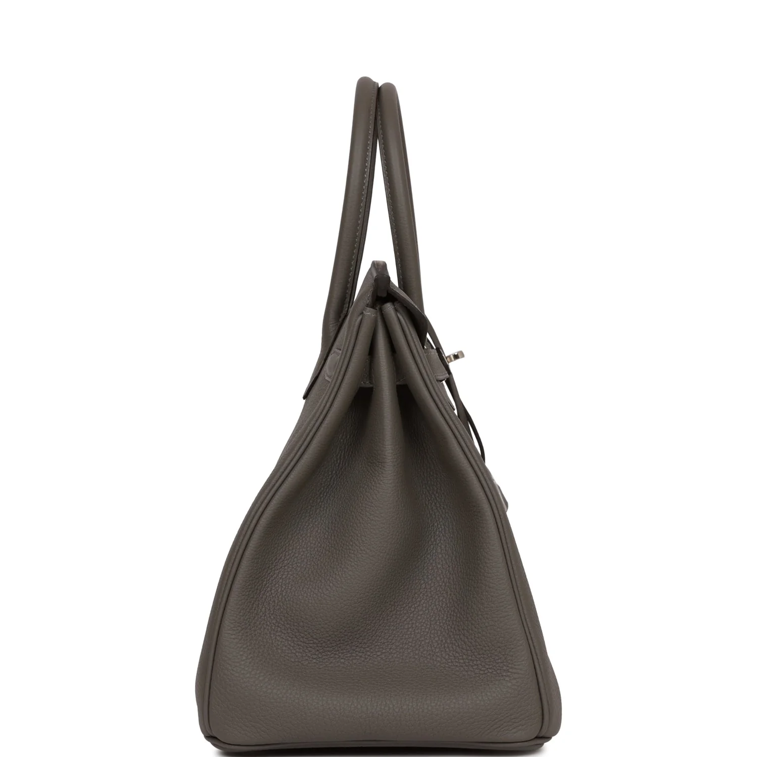 Hermes Birkin 35 Gris Meyer Togo Palladium Hardware - Image 3