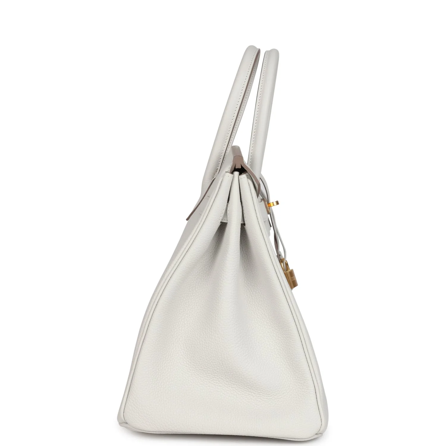 Hermes Birkin 35 Gris Pale Togo Gold Hardware - Image 3