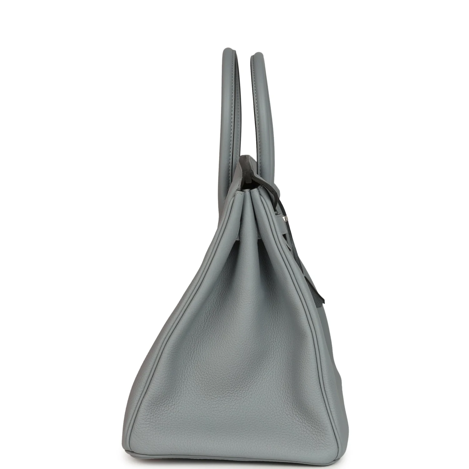 Hermes Birkin 35 Gris Pantin Togo Palladium Hardware - Image 3