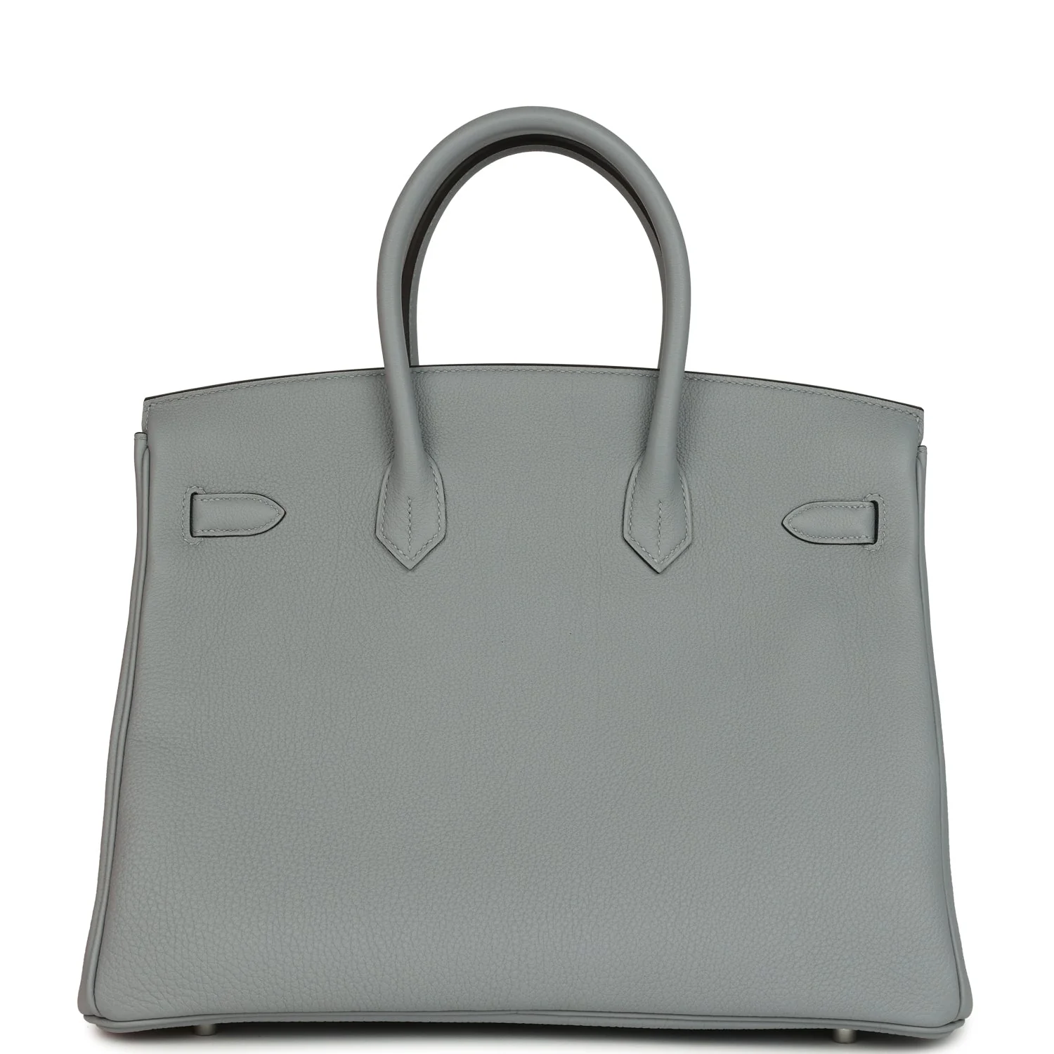 Hermes Birkin 35 Gris Pantin Togo Palladium Hardware - Image 4