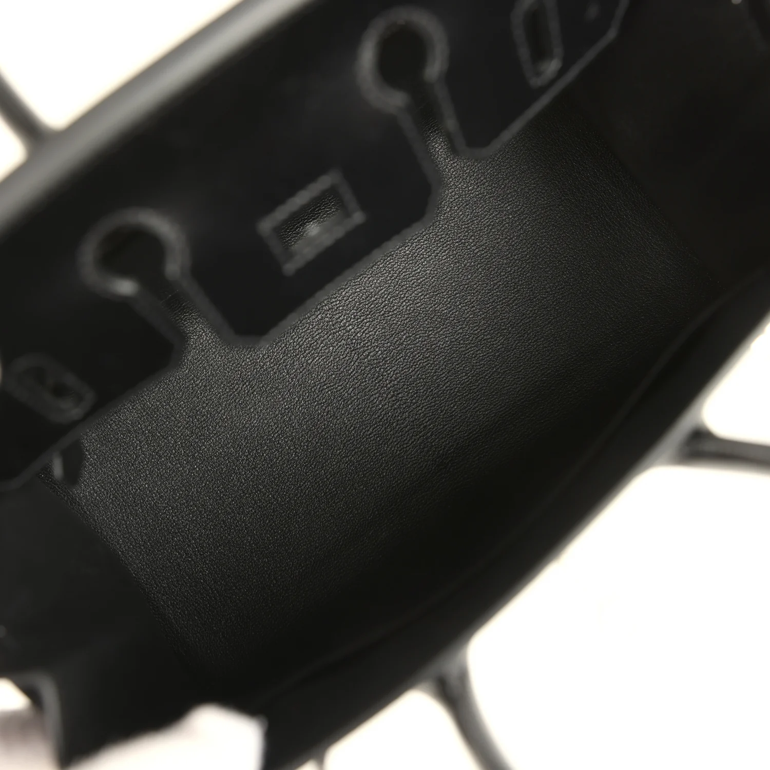 Hermes Birkin Sellier 25 Black Box Palladium Hardware - Image 8