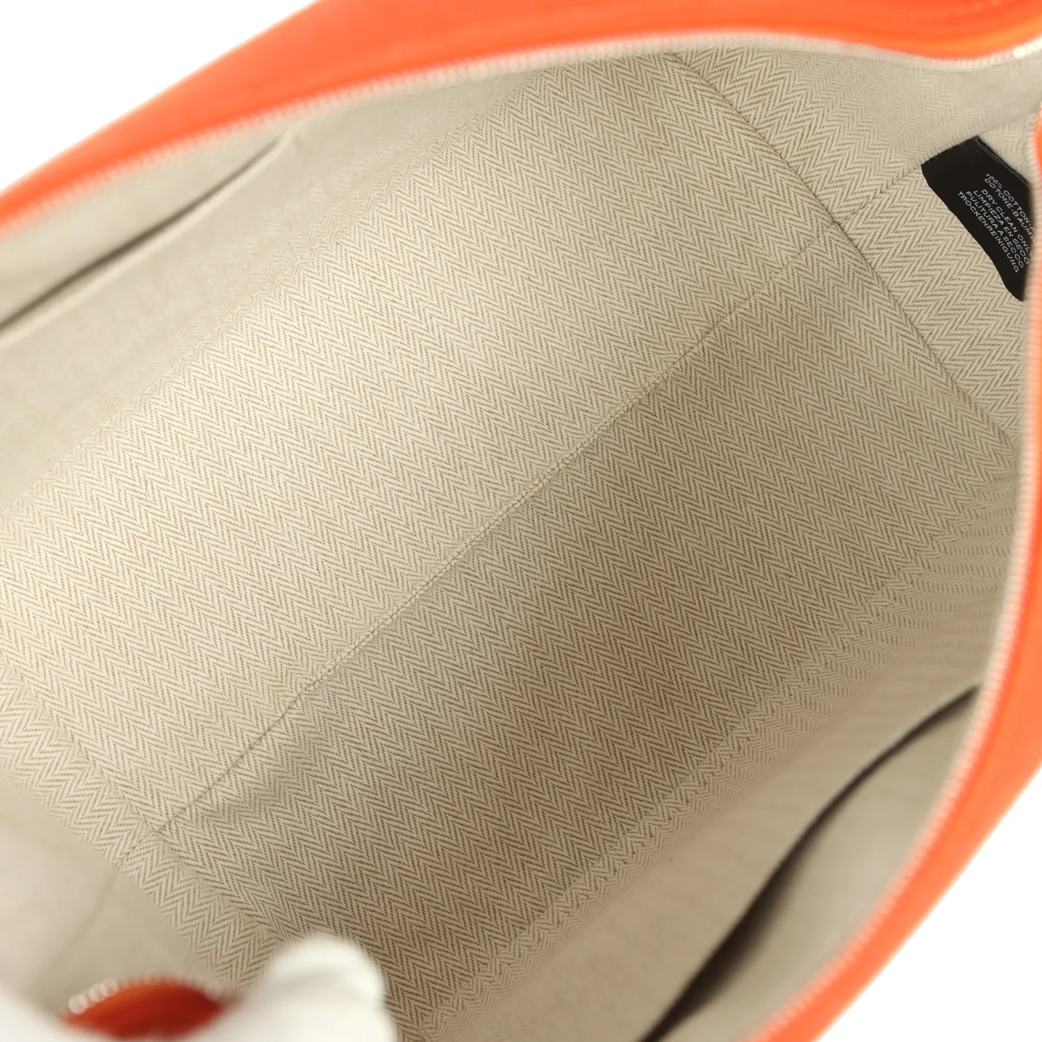 Hermes Bride A Brac GM Feu Canvas Palladium Hardware - Image 9