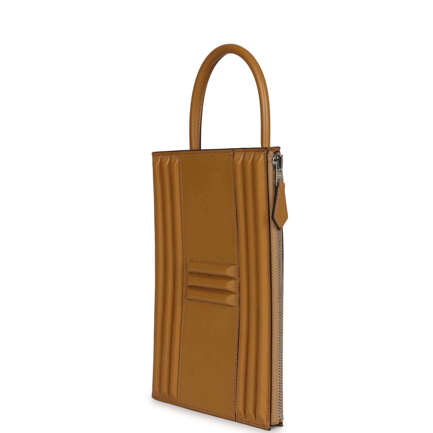 Hermes Cadena Lock Bag Poussiere Tadelakt Palladium Hardware - Image 5