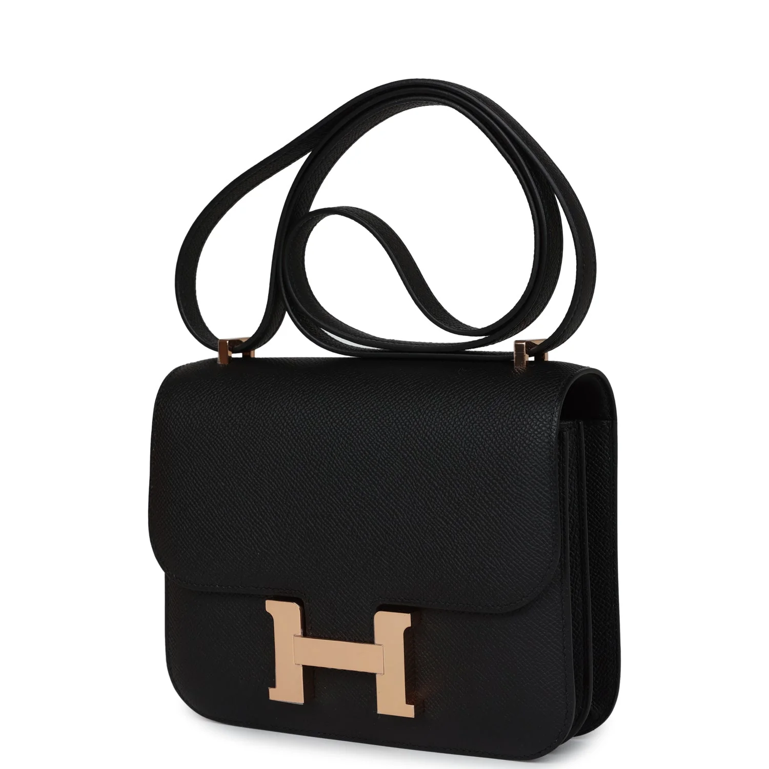 Hermes Constance 18 Black Epsom Rose Gold Hardware - Image 5