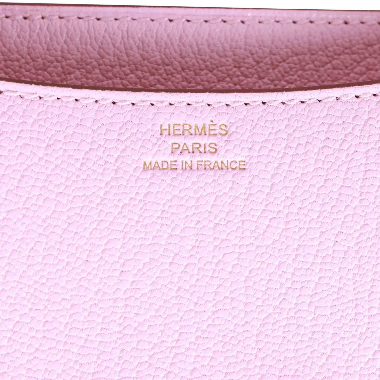 Hermes Constance 18 Mauve Sylvestre Chevre Rose Gold Hardware - Image 8