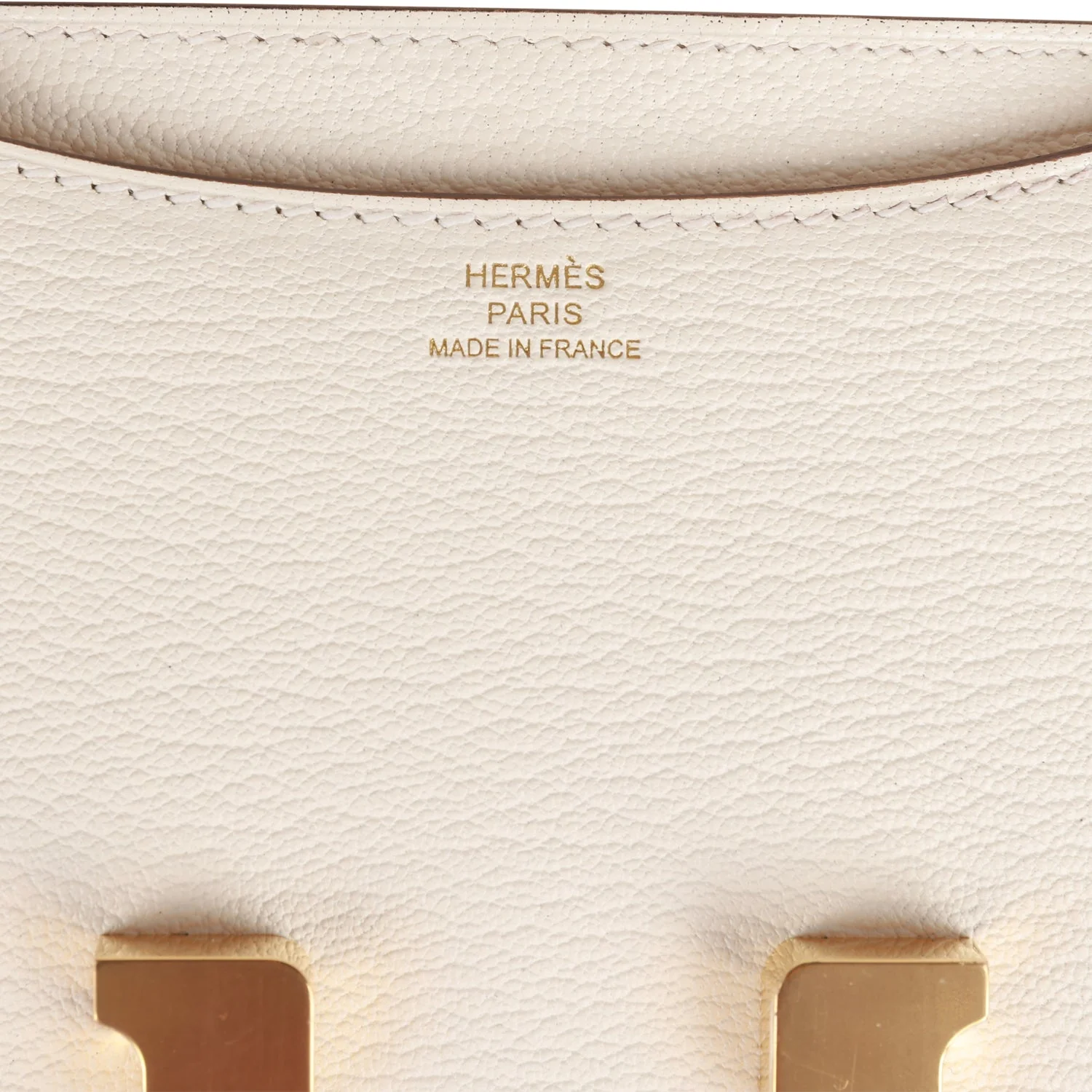 Hermes Constance 18 Nata Chevre Mysore Gold Hardware - Image 8