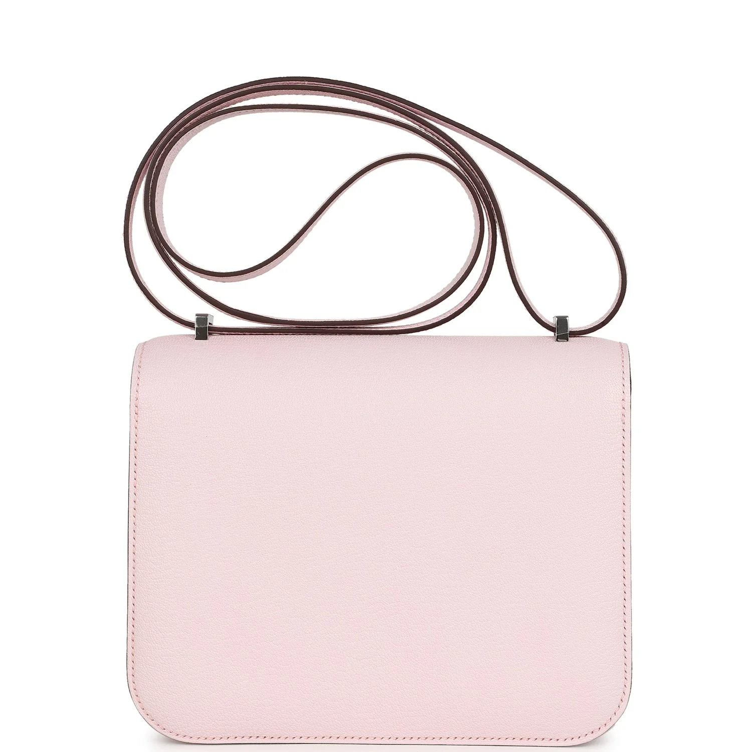 Hermes Constance 18 Rose Darling Chevre Mysore Palladium Hardware - Image 4