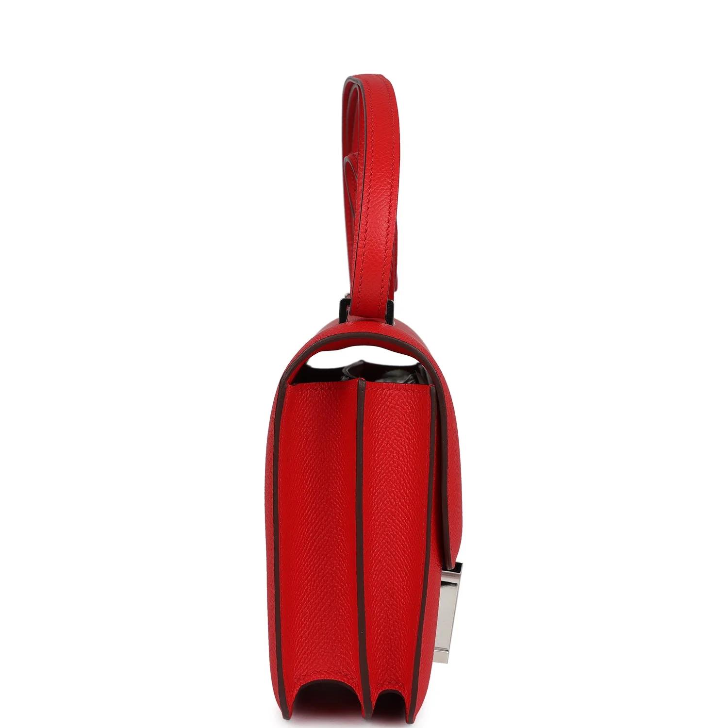 Hermes Constance 18 Rouge De Coeur Epsom Lacquered Palladium Hardware - Image 3