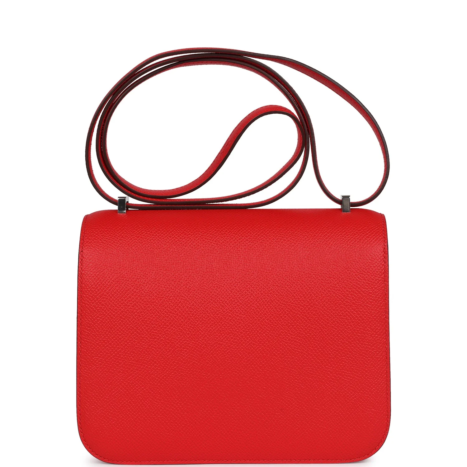 Hermes Constance 18 Rouge De Coeur Epsom Lacquered Palladium Hardware - Image 4