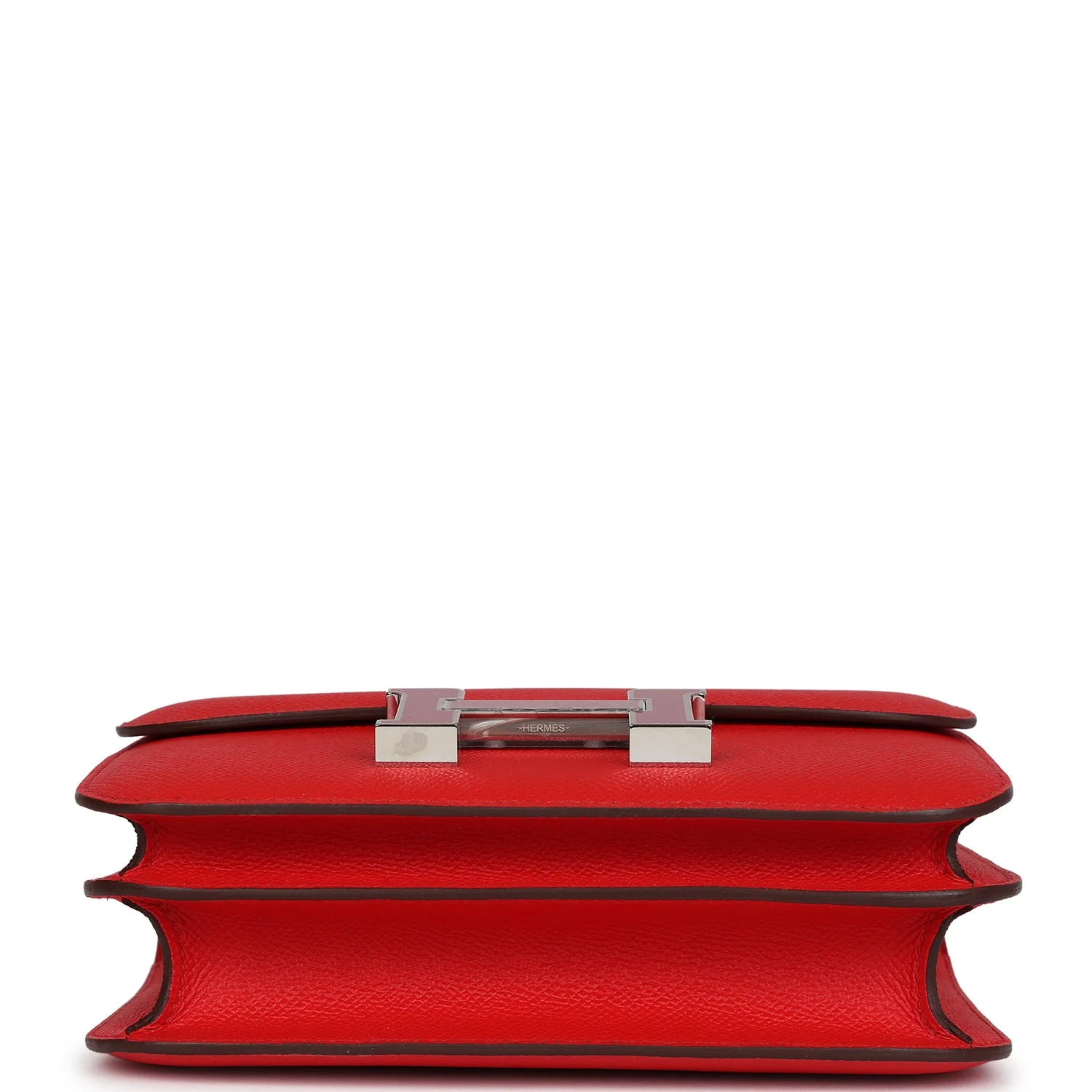 Hermes Constance 18 Rouge De Coeur Epsom Lacquered Palladium Hardware - Image 6