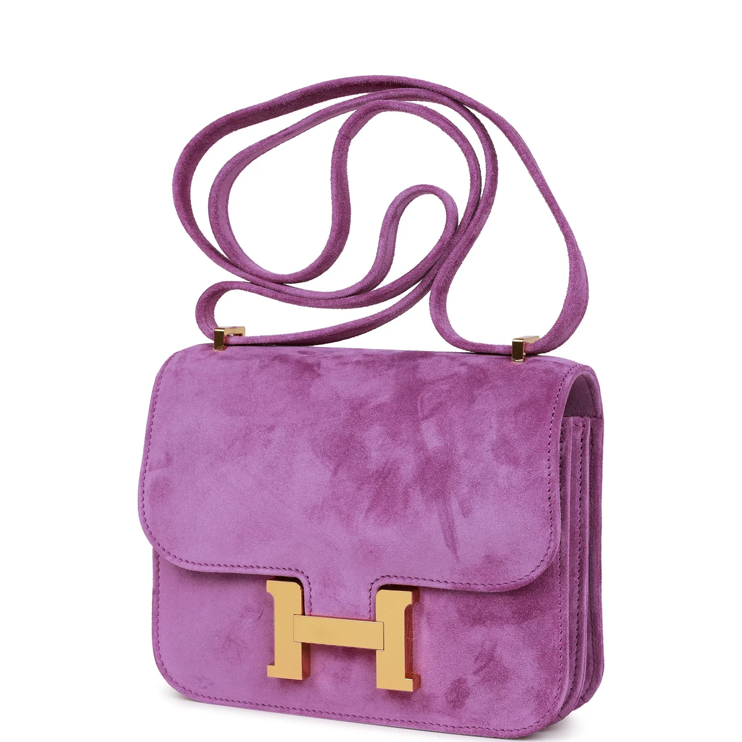 Hermes Constance 18 Violet Doblis Gold Hardware - Image 5