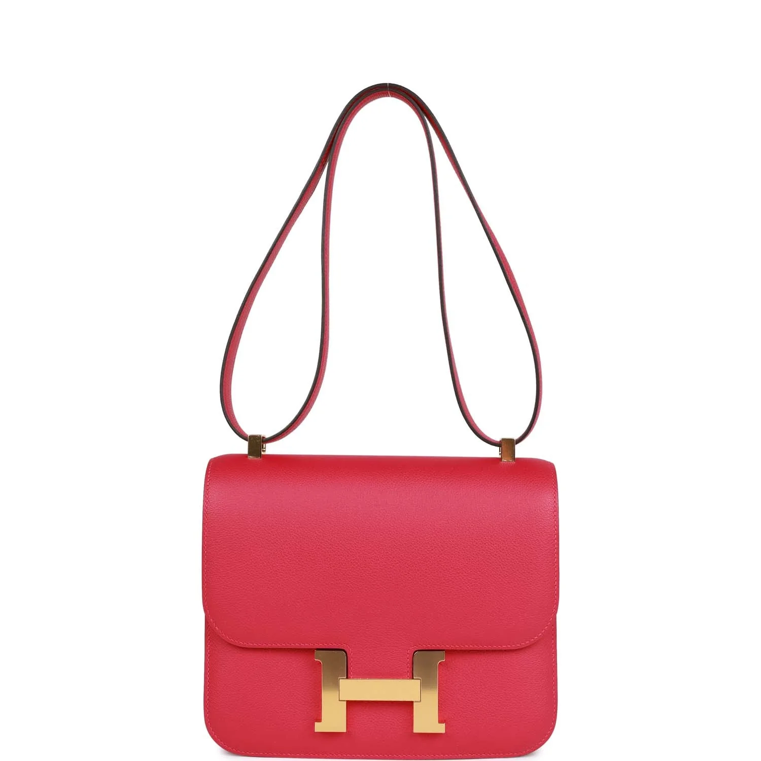 Hermes Constance 24 Framboise Evercolor Gold Hardware - Image 7