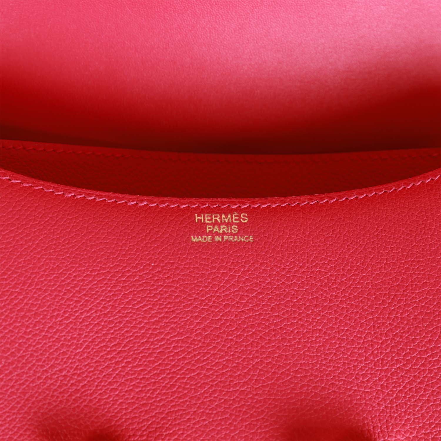 Hermes Constance 24 Framboise Evercolor Gold Hardware - Image 8