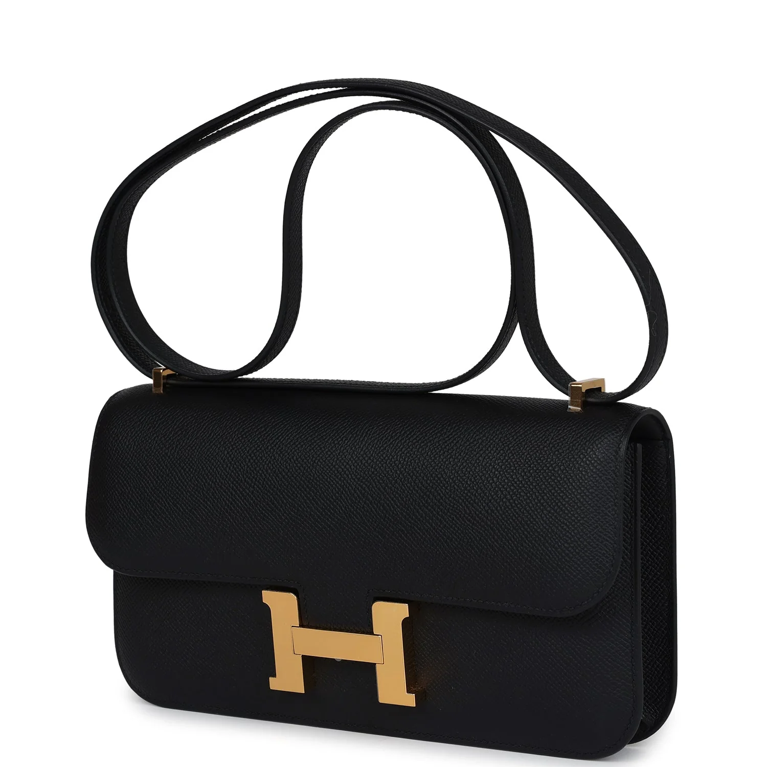 Hermes Constance Elan Black Epsom Gold Hardware - Image 5