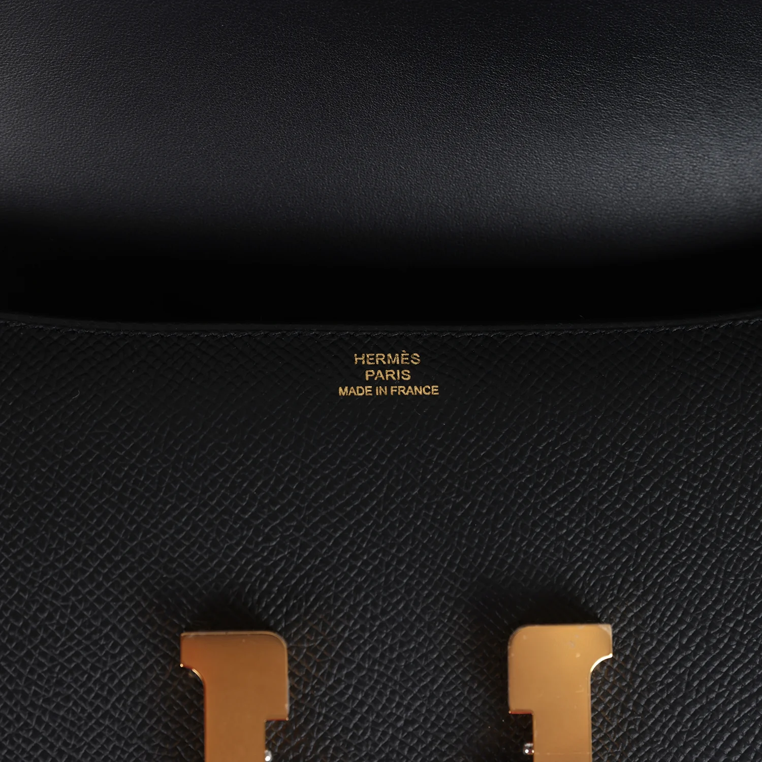Hermes Constance Elan Black Epsom Gold Hardware - Image 8