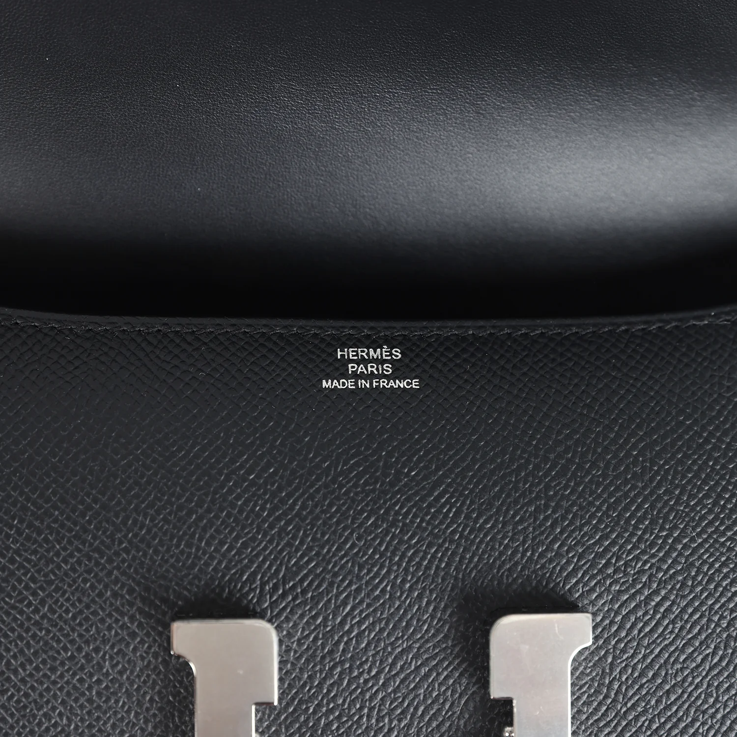 Hermes Constance Elan Black Epsom Palladium Hardware - Image 8